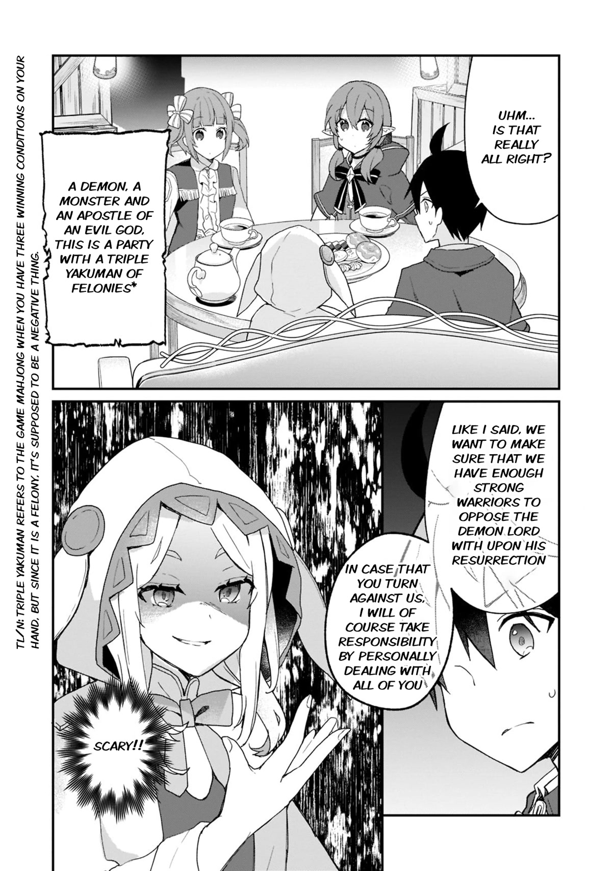 Shinja Zero no Megami-sama to Hajimeru Isekai Kouryaku Chapter 25 page 19 - Chapter 25: Makoto Takatsuki Speaks with the Great Sage