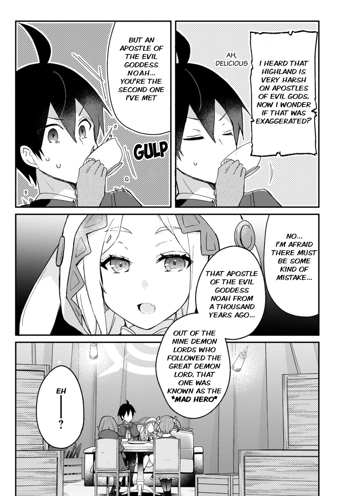 Shinja Zero no Megami-sama to Hajimeru Isekai Kouryaku Chapter 25 page 9 - Chapter 25: Makoto Takatsuki Speaks with the Great Sage