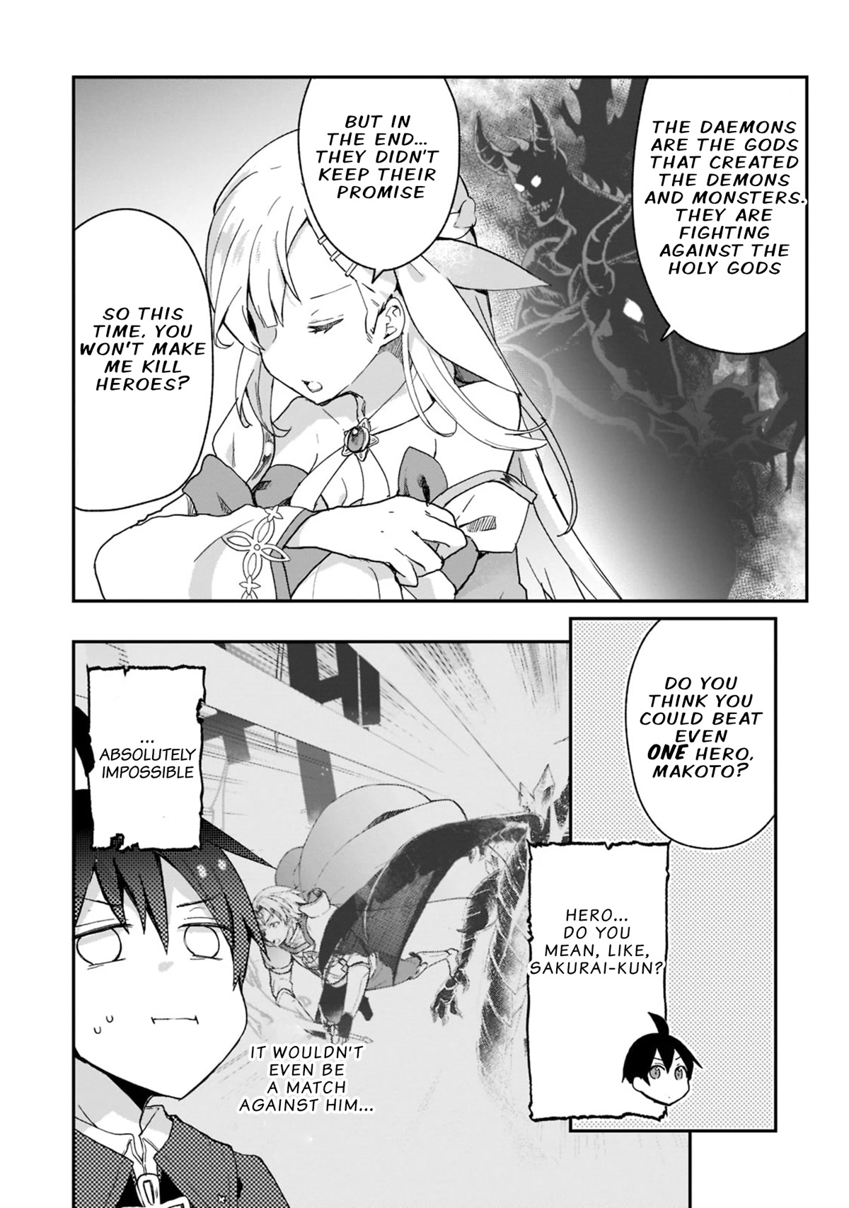 Shinja Zero no Megami-sama to Hajimeru Isekai Kouryaku Chapter 26 page 12 - Chapter 26: The Promise Between Goddess and Apostle