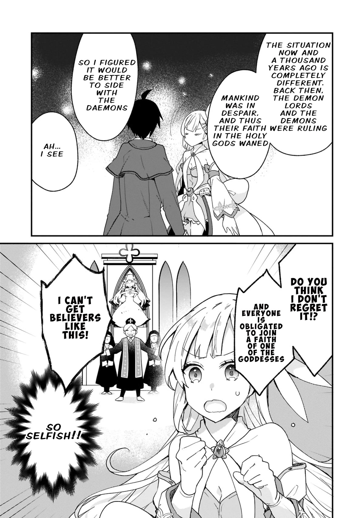 Shinja Zero no Megami-sama to Hajimeru Isekai Kouryaku Chapter 26 page 13 - Chapter 26: The Promise Between Goddess and Apostle