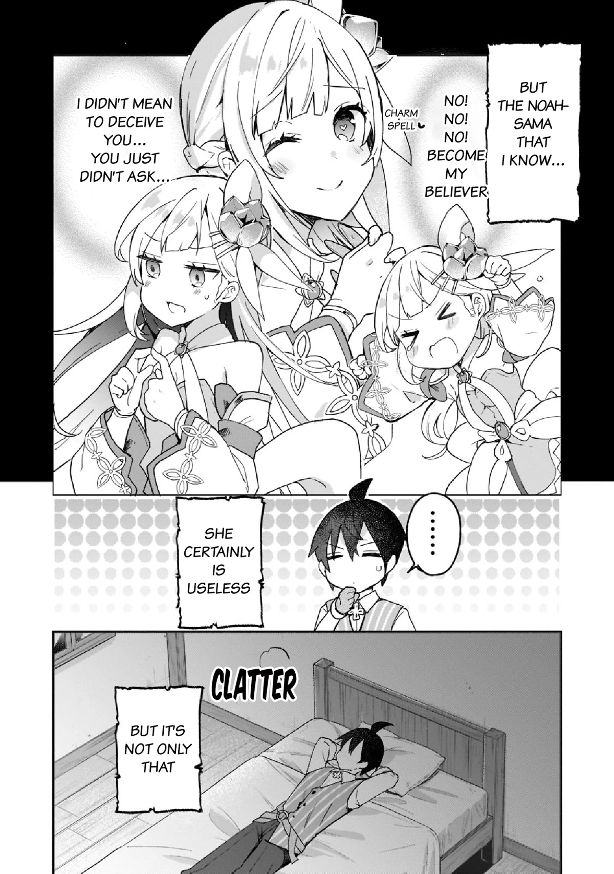 Shinja Zero no Megami-sama to Hajimeru Isekai Kouryaku Chapter 26 page 2 - Chapter 26: The Promise Between Goddess and Apostle