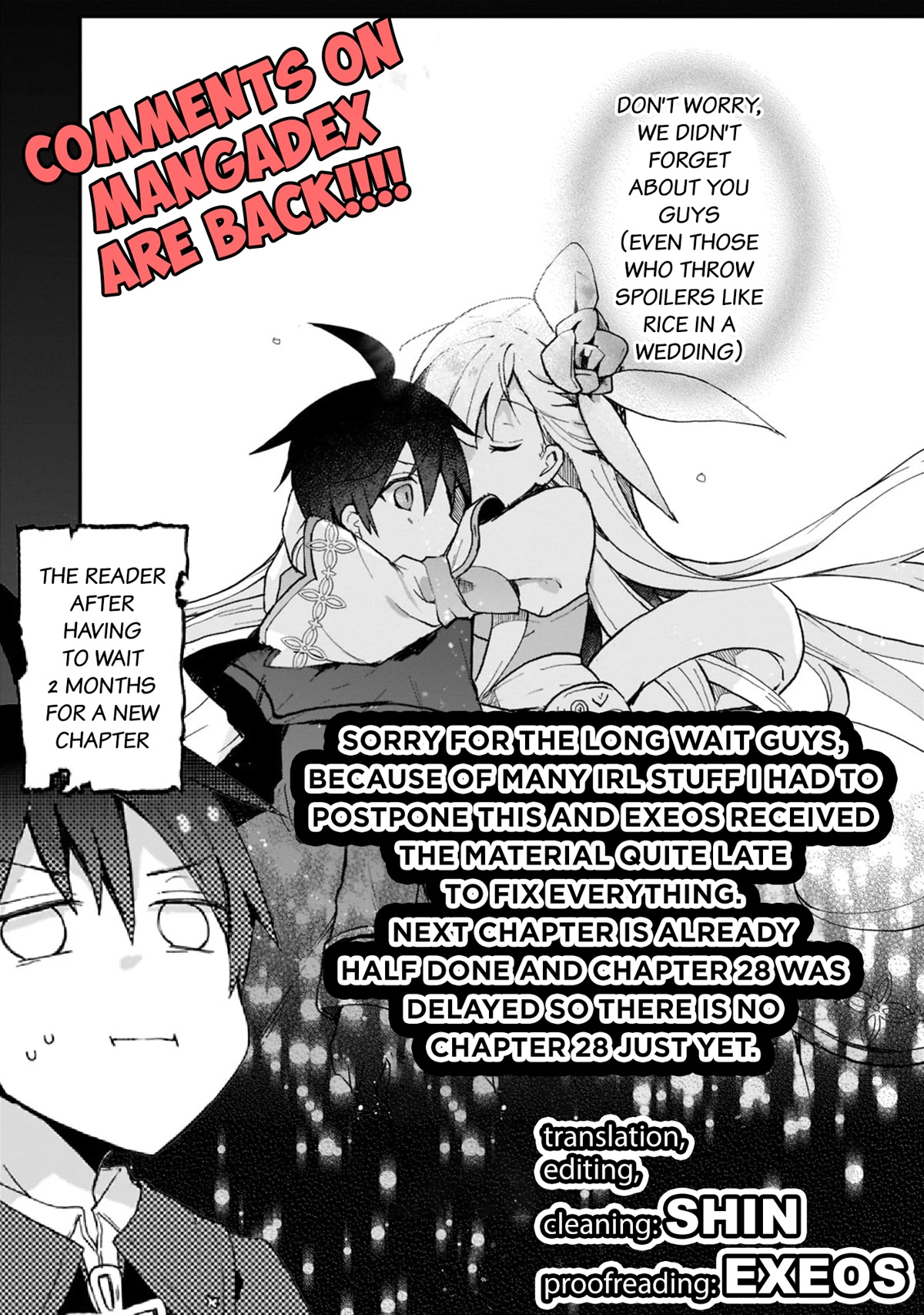 Shinja Zero no Megami-sama to Hajimeru Isekai Kouryaku Chapter 26 page 32 - Chapter 26: The Promise Between Goddess and Apostle