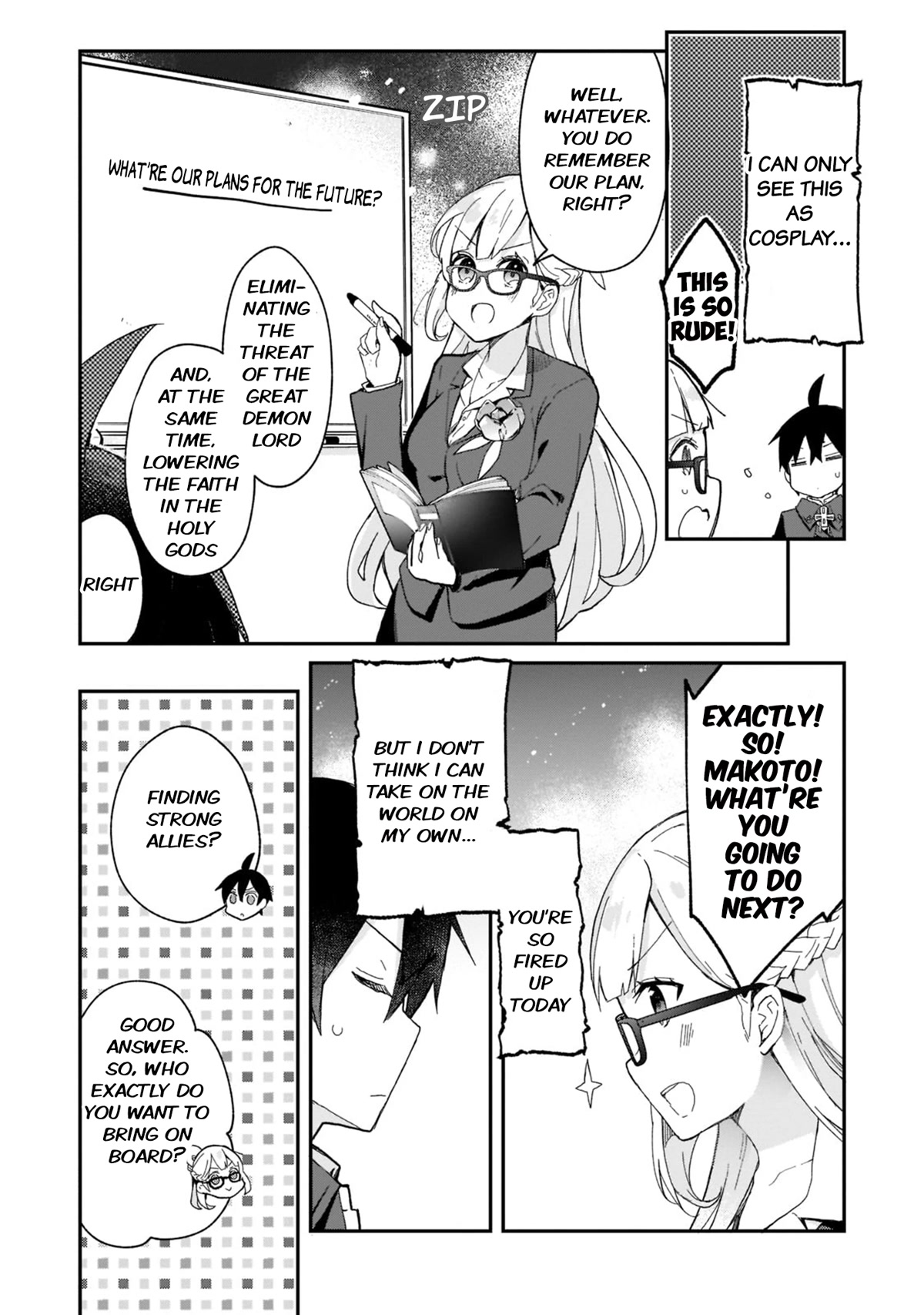 Shinja Zero no Megami-sama to Hajimeru Isekai Kouryaku Chapter 27 page 14 - Chapter 27: Makoto Takatsuki Arrives at the Water City