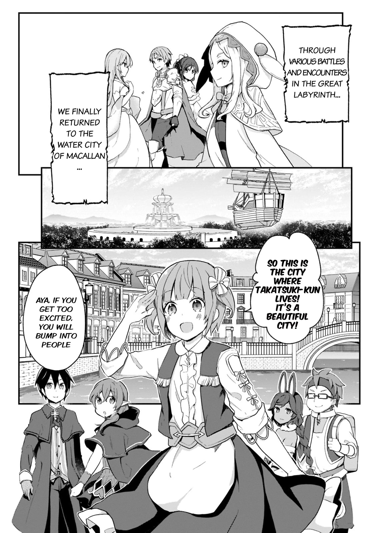 Shinja Zero no Megami-sama to Hajimeru Isekai Kouryaku Chapter 27 page 2 - Chapter 27: Makoto Takatsuki Arrives at the Water City