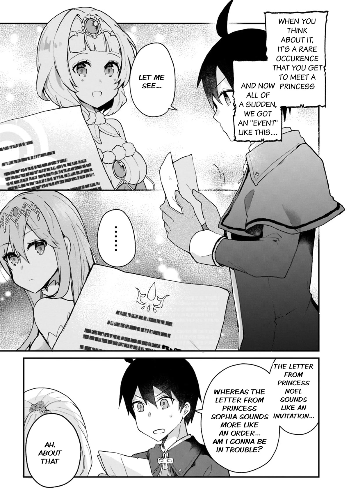Shinja Zero no Megami-sama to Hajimeru Isekai Kouryaku Chapter 28 page 1 - Chapter 28: Makoto Takatsuki Heads for The Royal City