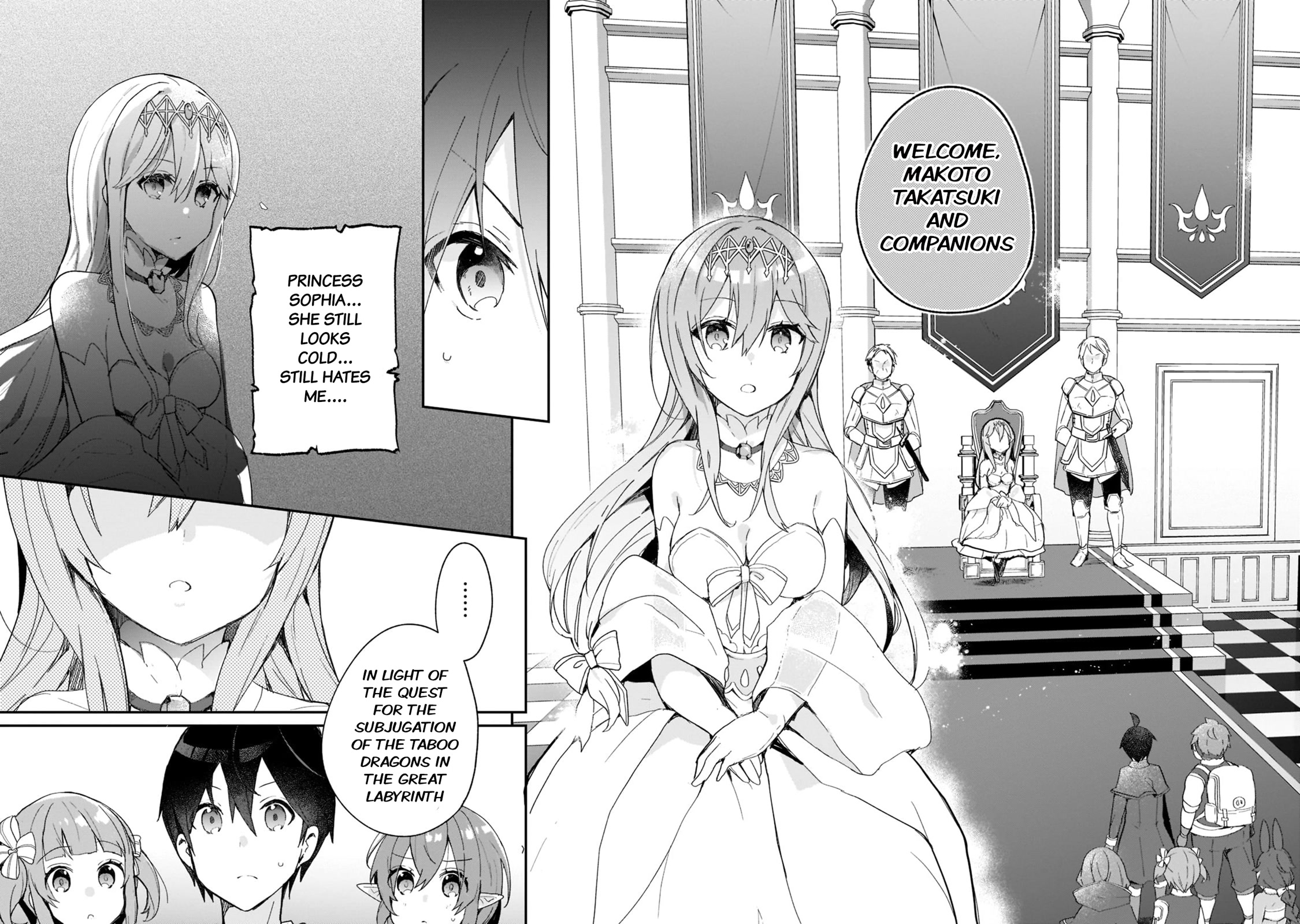 Shinja Zero no Megami-sama to Hajimeru Isekai Kouryaku Chapter 28 page 17 - Chapter 28: Makoto Takatsuki Heads for The Royal City