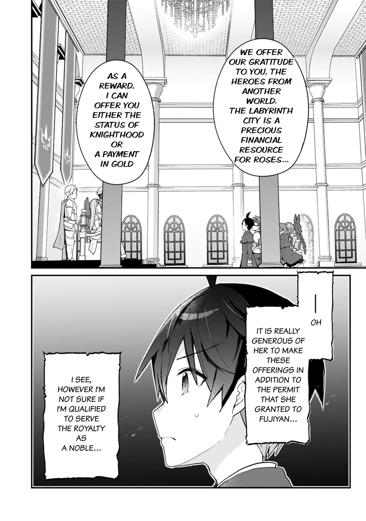 Shinja Zero no Megami-sama to Hajimeru Isekai Kouryaku Chapter 28 page 18 - Chapter 28: Makoto Takatsuki Heads for The Royal City