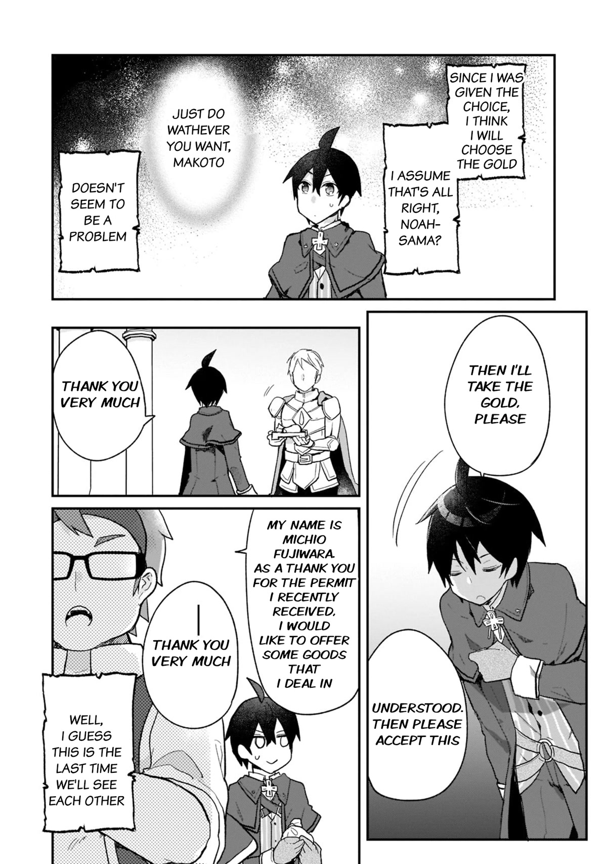 Shinja Zero no Megami-sama to Hajimeru Isekai Kouryaku Chapter 28 page 19 - Chapter 28: Makoto Takatsuki Heads for The Royal City