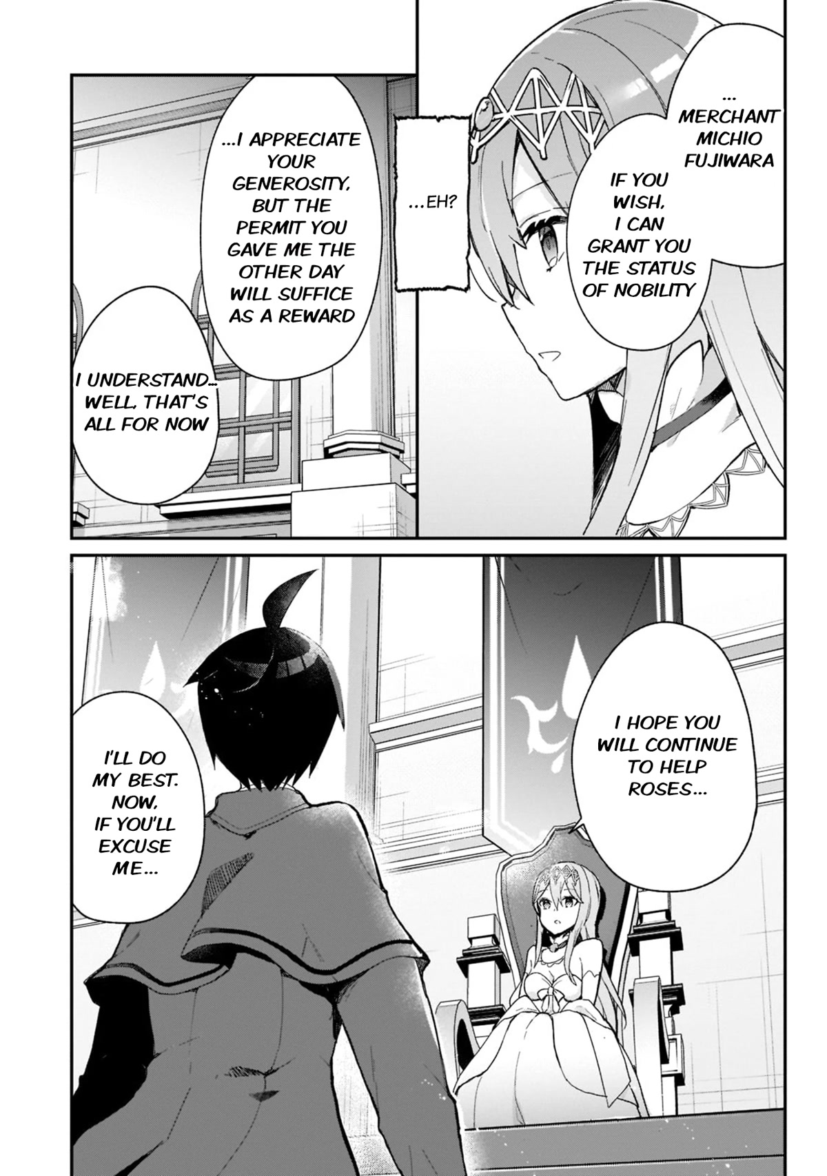 Shinja Zero no Megami-sama to Hajimeru Isekai Kouryaku Chapter 28 page 20 - Chapter 28: Makoto Takatsuki Heads for The Royal City