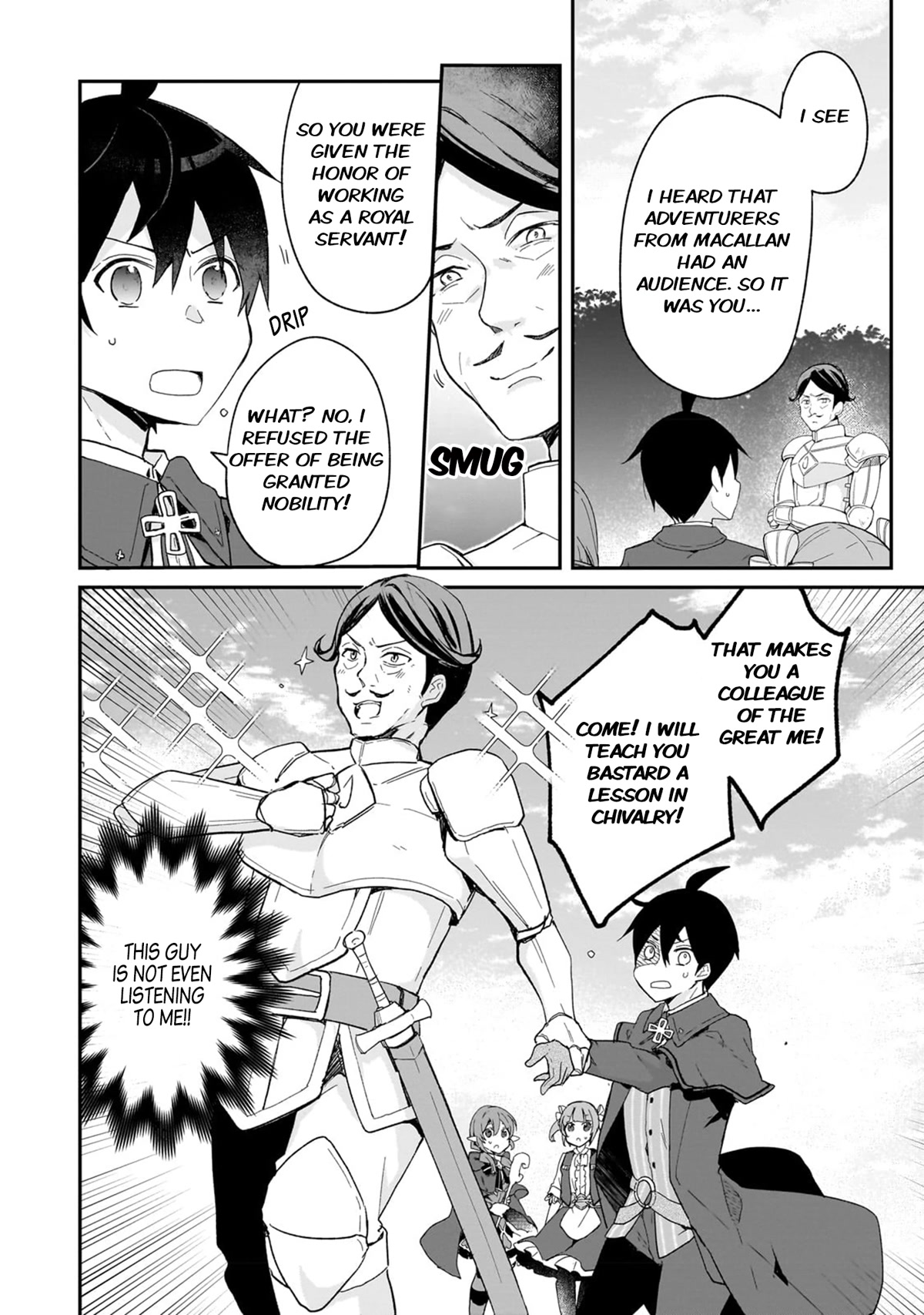 Shinja Zero no Megami-sama to Hajimeru Isekai Kouryaku Chapter 29 page 2 - Chapter 29: Makoto Takatsuki Reunites with Former Guardian Knight