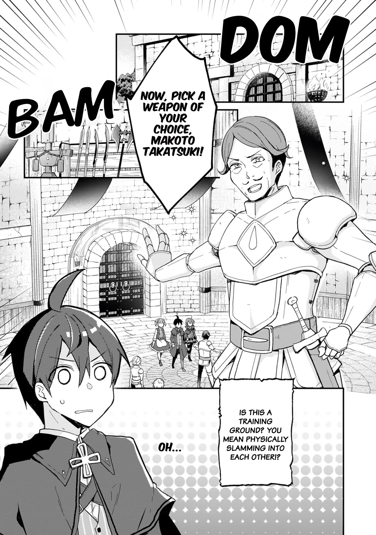 Shinja Zero no Megami-sama to Hajimeru Isekai Kouryaku Chapter 29 page 3 - Chapter 29: Makoto Takatsuki Reunites with Former Guardian Knight