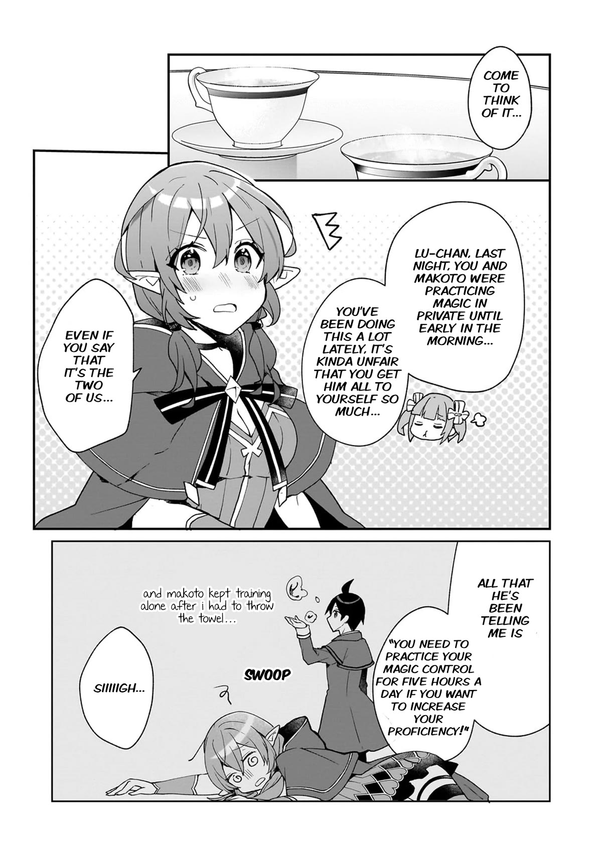 Shinja Zero no Megami-sama to Hajimeru Isekai Kouryaku Chapter 30 page 11 - Chapter 30: Lucy and Aya Talk to Each Other