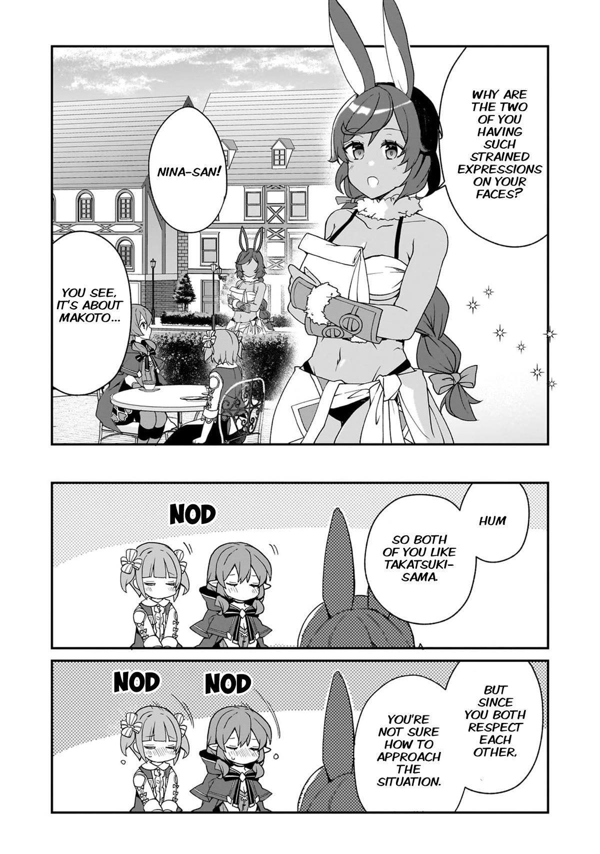 Shinja Zero no Megami-sama to Hajimeru Isekai Kouryaku Chapter 30 page 15 - Chapter 30: Lucy and Aya Talk to Each Other