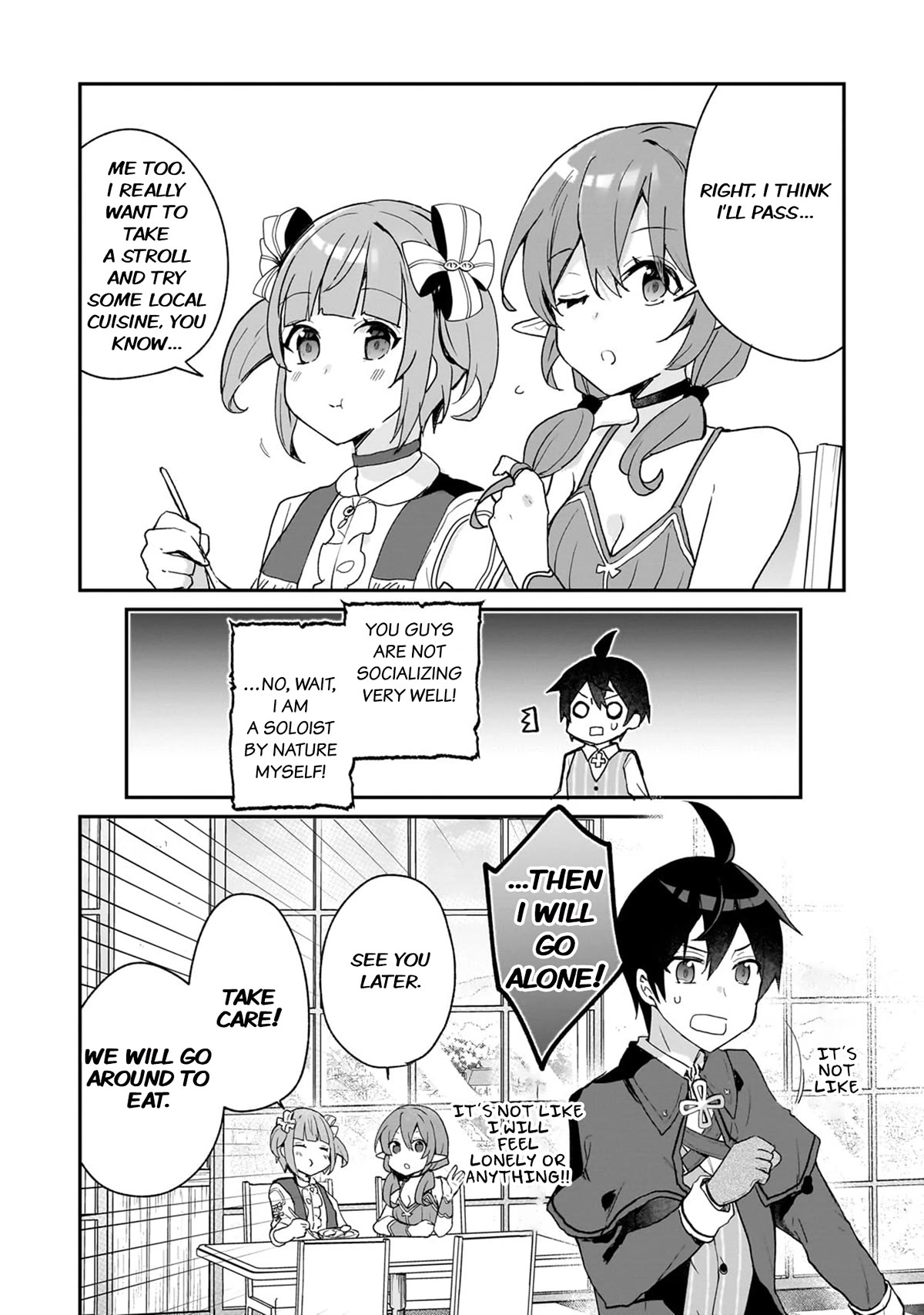 Shinja Zero no Megami-sama to Hajimeru Isekai Kouryaku Chapter 30 page 2 - Chapter 30: Lucy and Aya Talk to Each Other