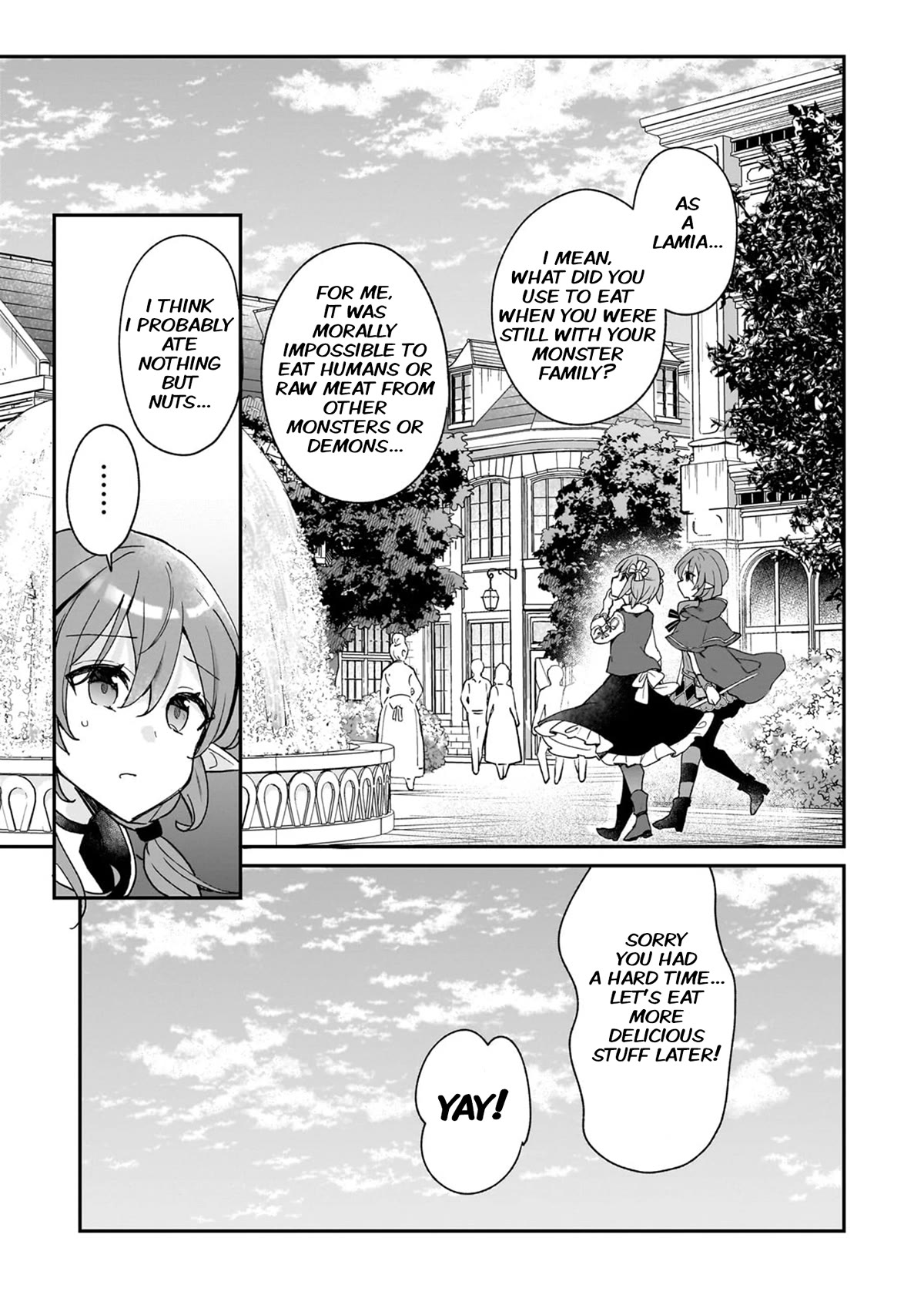 Shinja Zero no Megami-sama to Hajimeru Isekai Kouryaku Chapter 30 page 5 - Chapter 30: Lucy and Aya Talk to Each Other