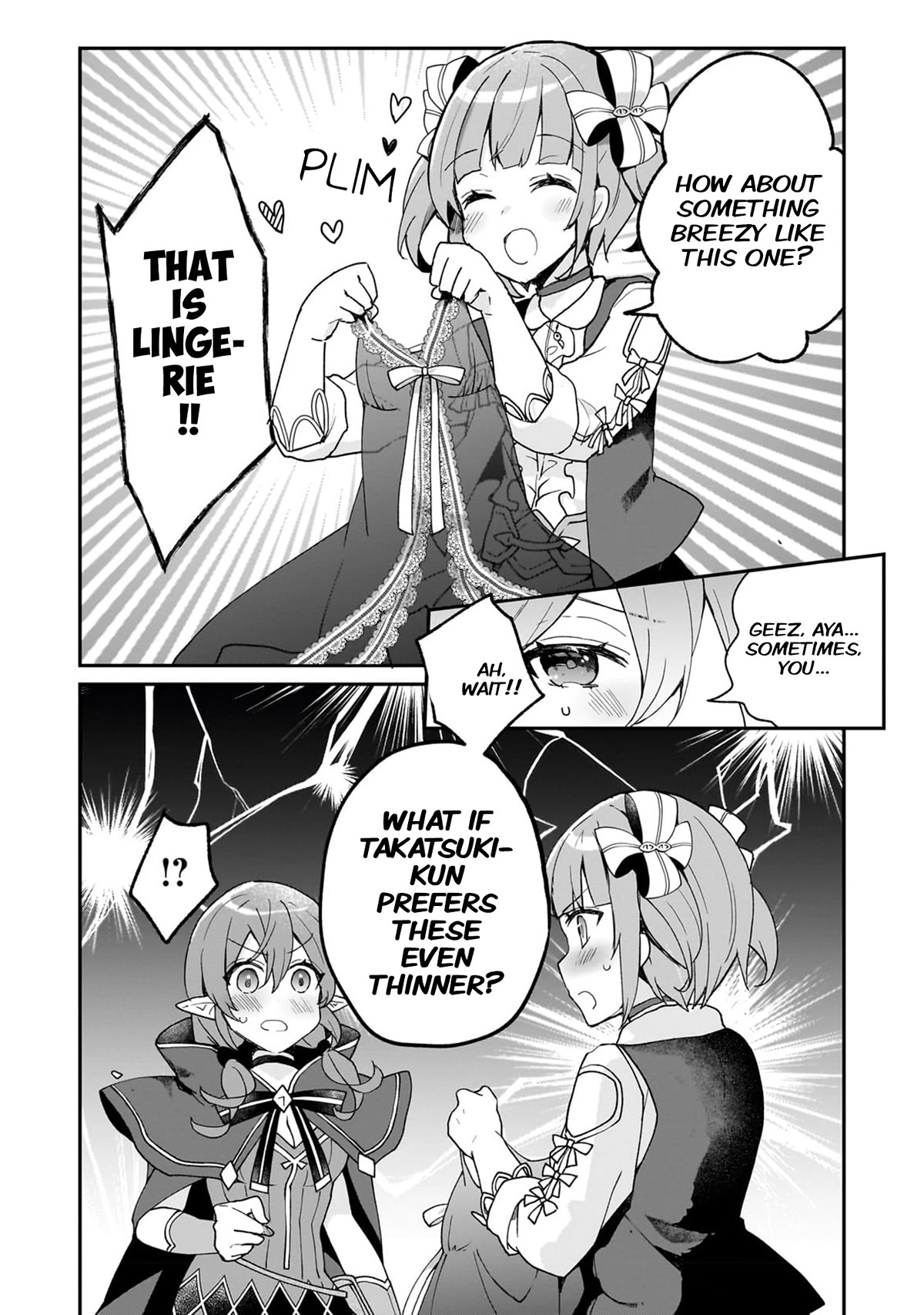 Shinja Zero no Megami-sama to Hajimeru Isekai Kouryaku Chapter 30 page 8 - Chapter 30: Lucy and Aya Talk to Each Other