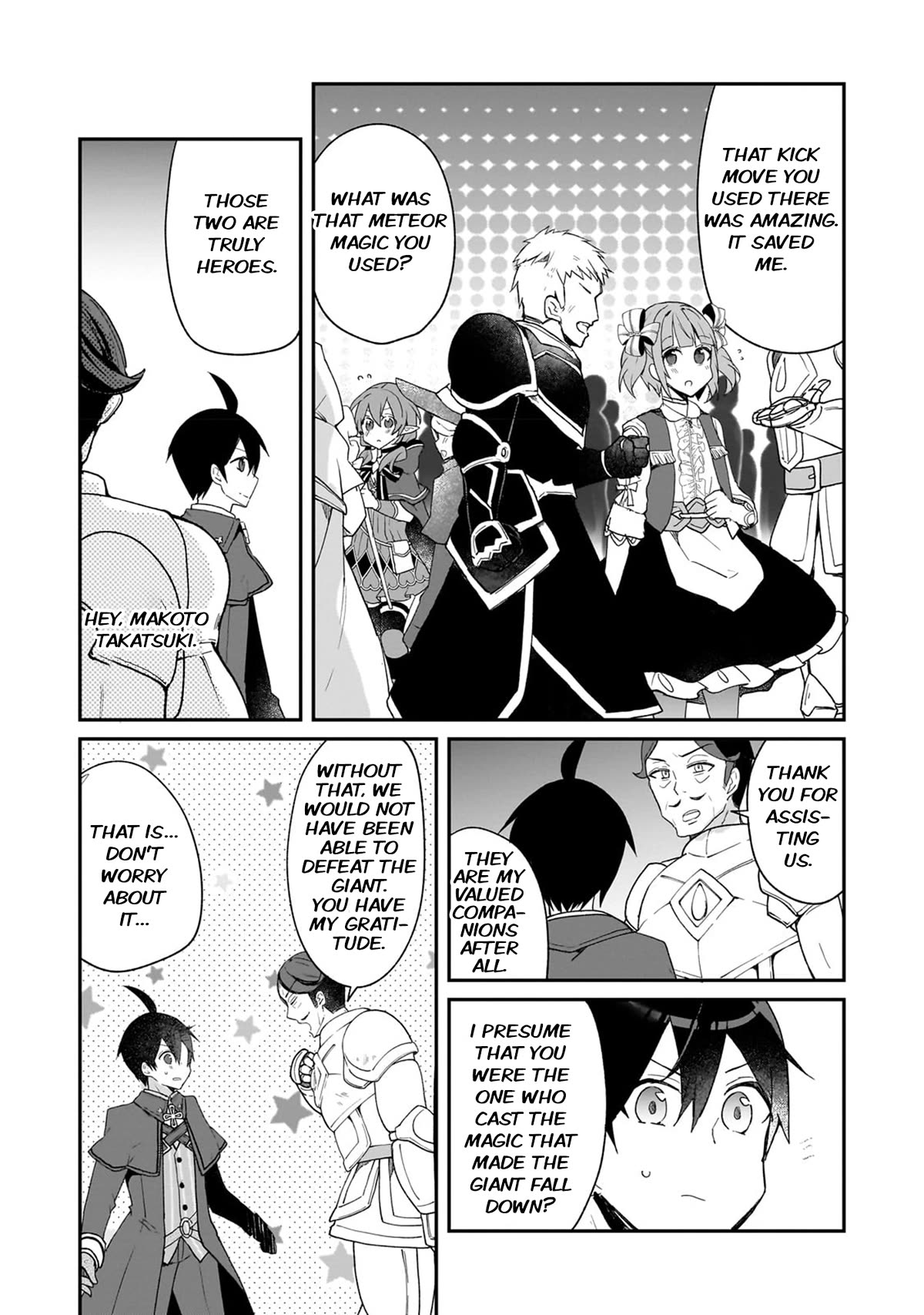 Shinja Zero no Megami-sama to Hajimeru Isekai Kouryaku Chapter 31 page 18 - Chapter 31: Makoto Takatsuki Fights Enemies attacking the Royal Capital