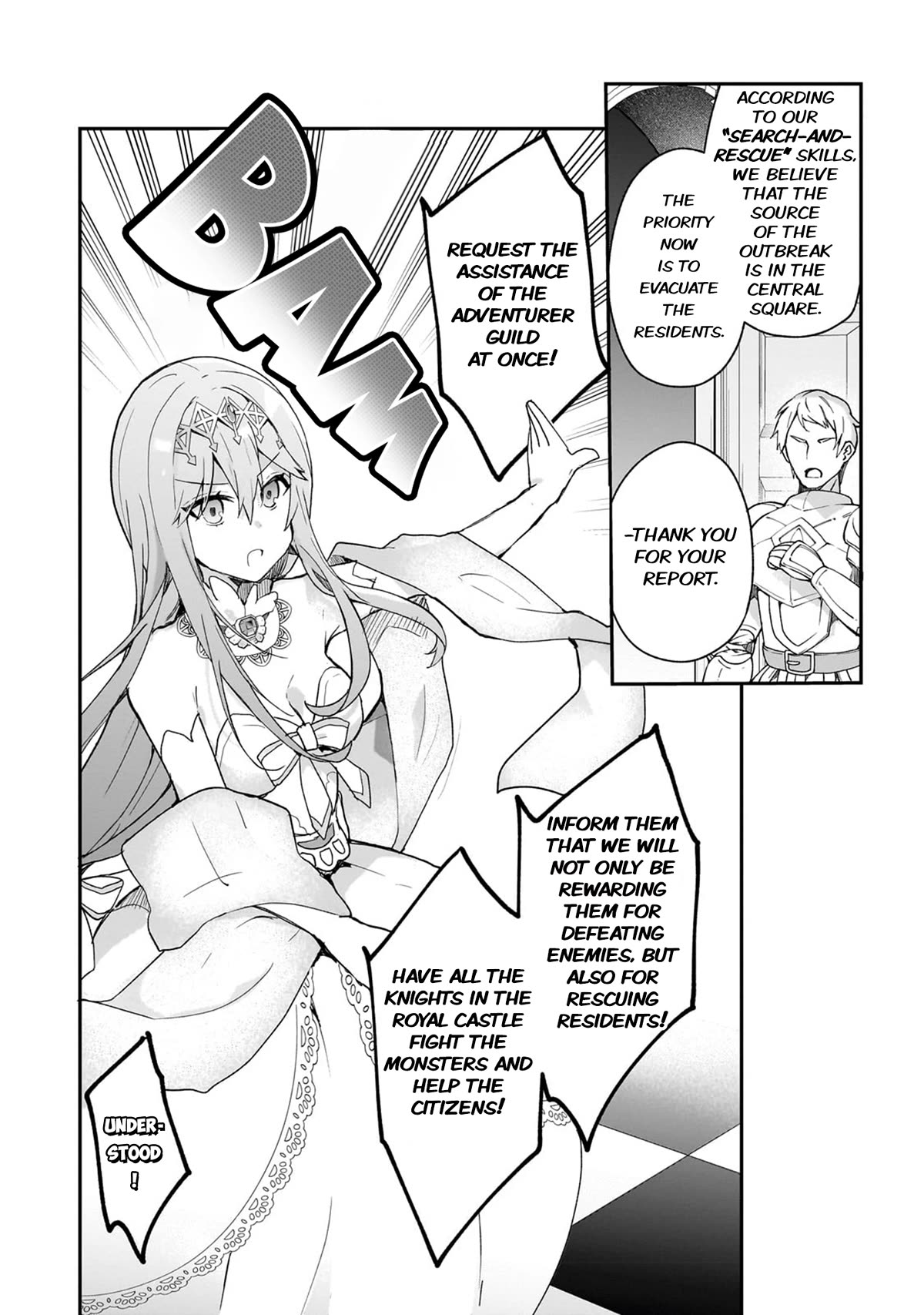 Shinja Zero no Megami-sama to Hajimeru Isekai Kouryaku Chapter 31 page 2 - Chapter 31: Makoto Takatsuki Fights Enemies attacking the Royal Capital