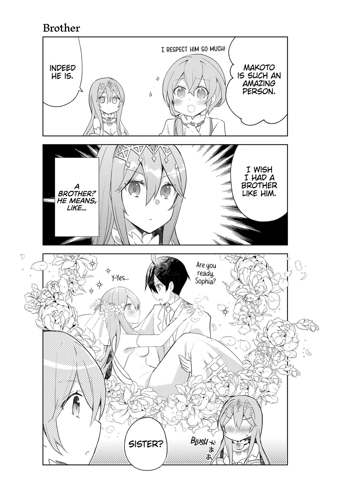 Shinja Zero no Megami-sama to Hajimeru Isekai Kouryaku Chapter 36.5 page 1 - Chapter 36.5