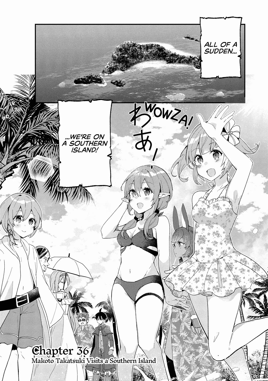 Shinja Zero no Megami-sama to Hajimeru Isekai Kouryaku Chapter 36 page 1 - Chapter 36