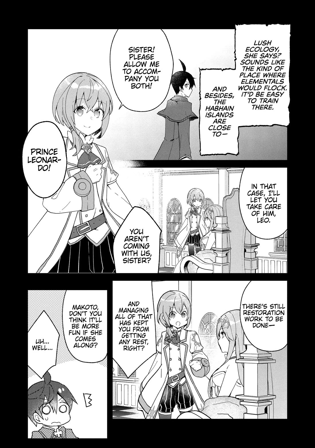 Shinja Zero no Megami-sama to Hajimeru Isekai Kouryaku Chapter 36 page 3 - Chapter 36