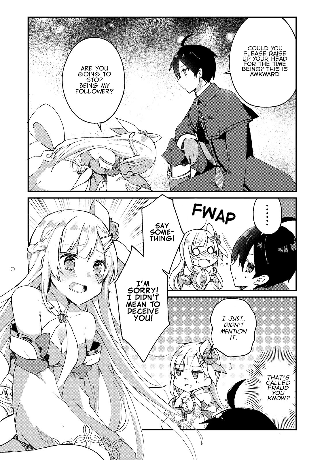 Shinja Zero no Megami-sama to Hajimeru Isekai Kouryaku Chapter 4 page 3 - Chapter 4: Makoto Takatsuki Reunites with Fujiyan, Part 2