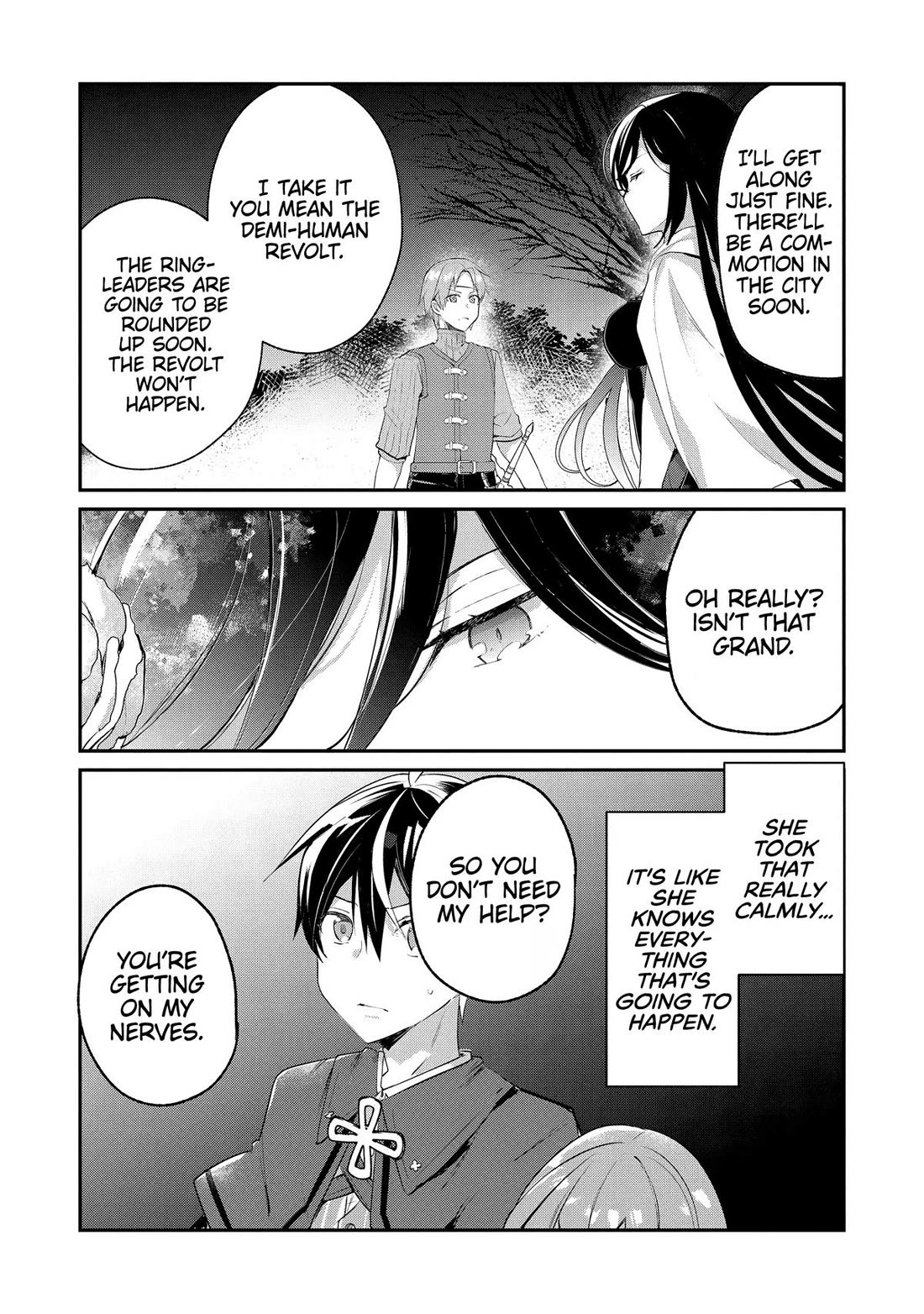 Shinja Zero no Megami-sama to Hajimeru Isekai Kouryaku Chapter 46 page 34 - Chapter 46