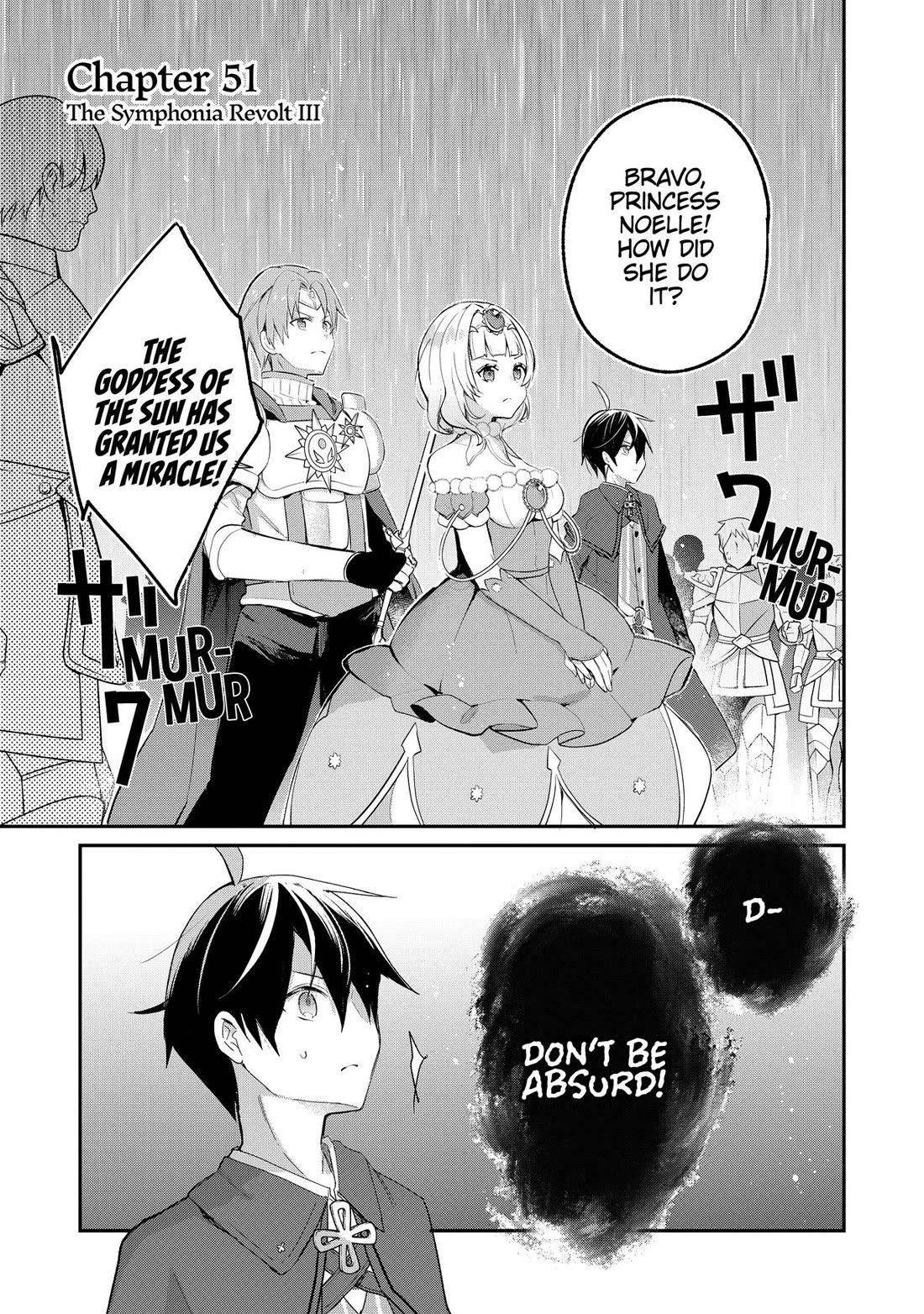 Shinja Zero no Megami-sama to Hajimeru Isekai Kouryaku Chapter 51 page 1 - Chapter 51