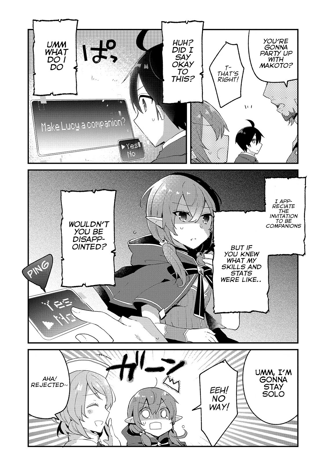 Shinja Zero no Megami-sama to Hajimeru Isekai Kouryaku Chapter 6 page 24 - Chapter 6: Makoto Takatsuki Finds a Friend