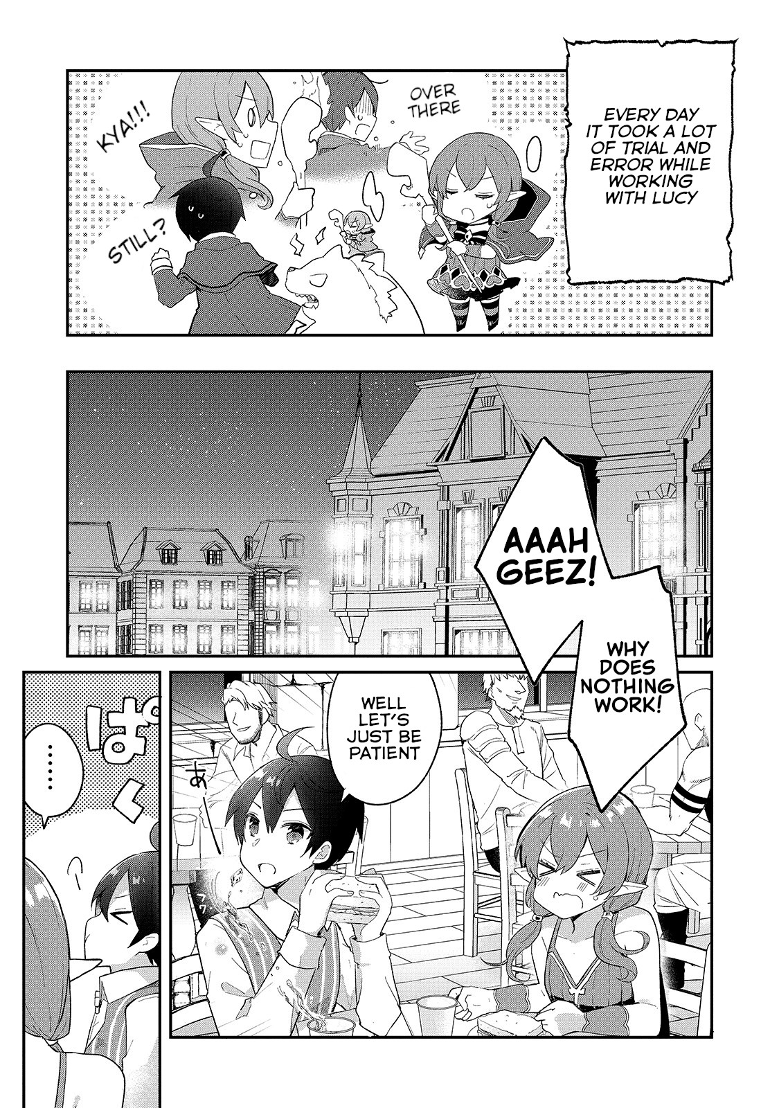 Shinja Zero no Megami-sama to Hajimeru Isekai Kouryaku Chapter 7 page 23 - Chapter 7: Makoto Takatsuki Trains with Lucy