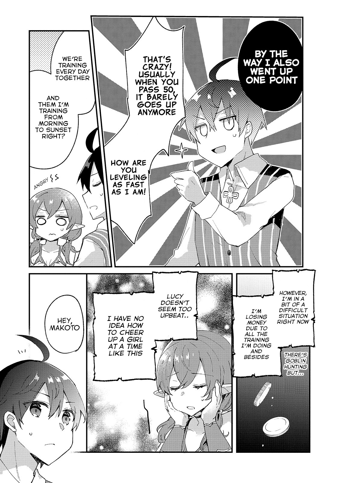 Shinja Zero no Megami-sama to Hajimeru Isekai Kouryaku Chapter 7 page 25 - Chapter 7: Makoto Takatsuki Trains with Lucy