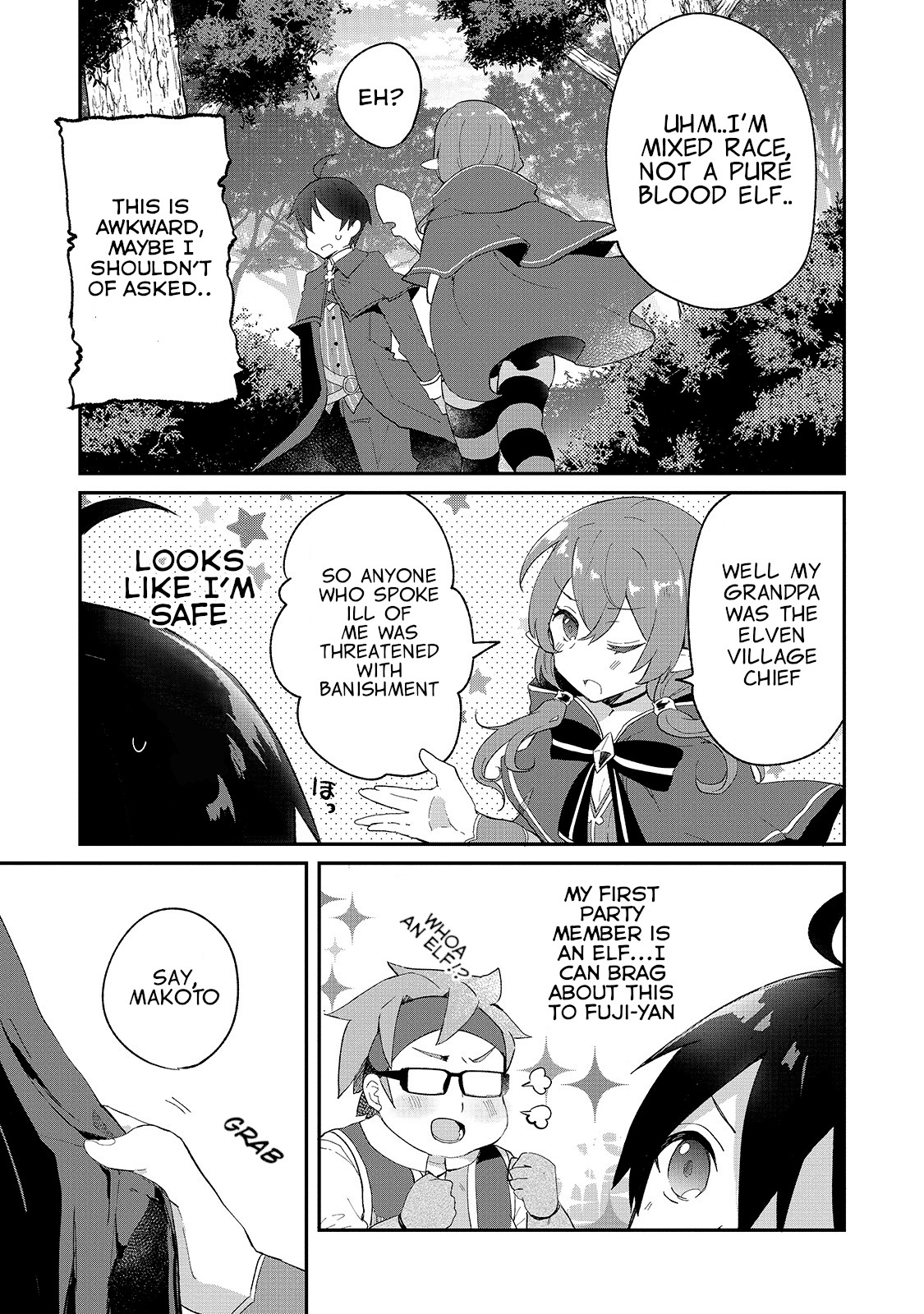 Shinja Zero no Megami-sama to Hajimeru Isekai Kouryaku Chapter 7 page 5 - Chapter 7: Makoto Takatsuki Trains with Lucy