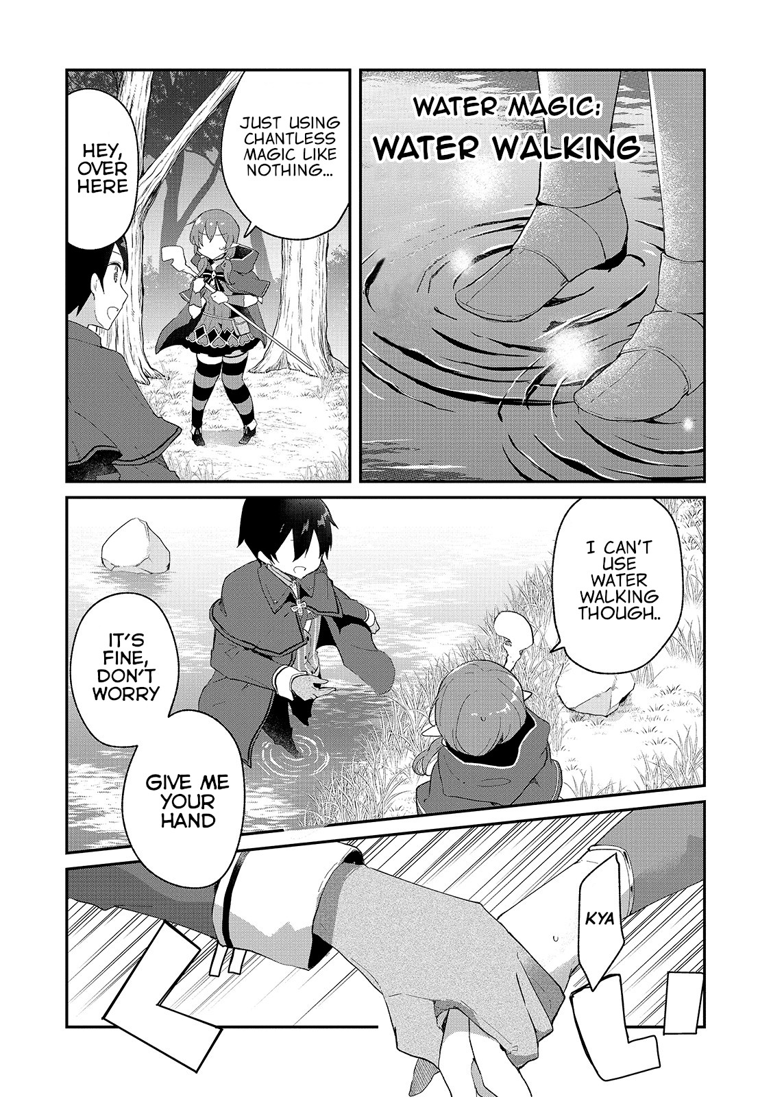 Shinja Zero no Megami-sama to Hajimeru Isekai Kouryaku Chapter 7 page 7 - Chapter 7: Makoto Takatsuki Trains with Lucy