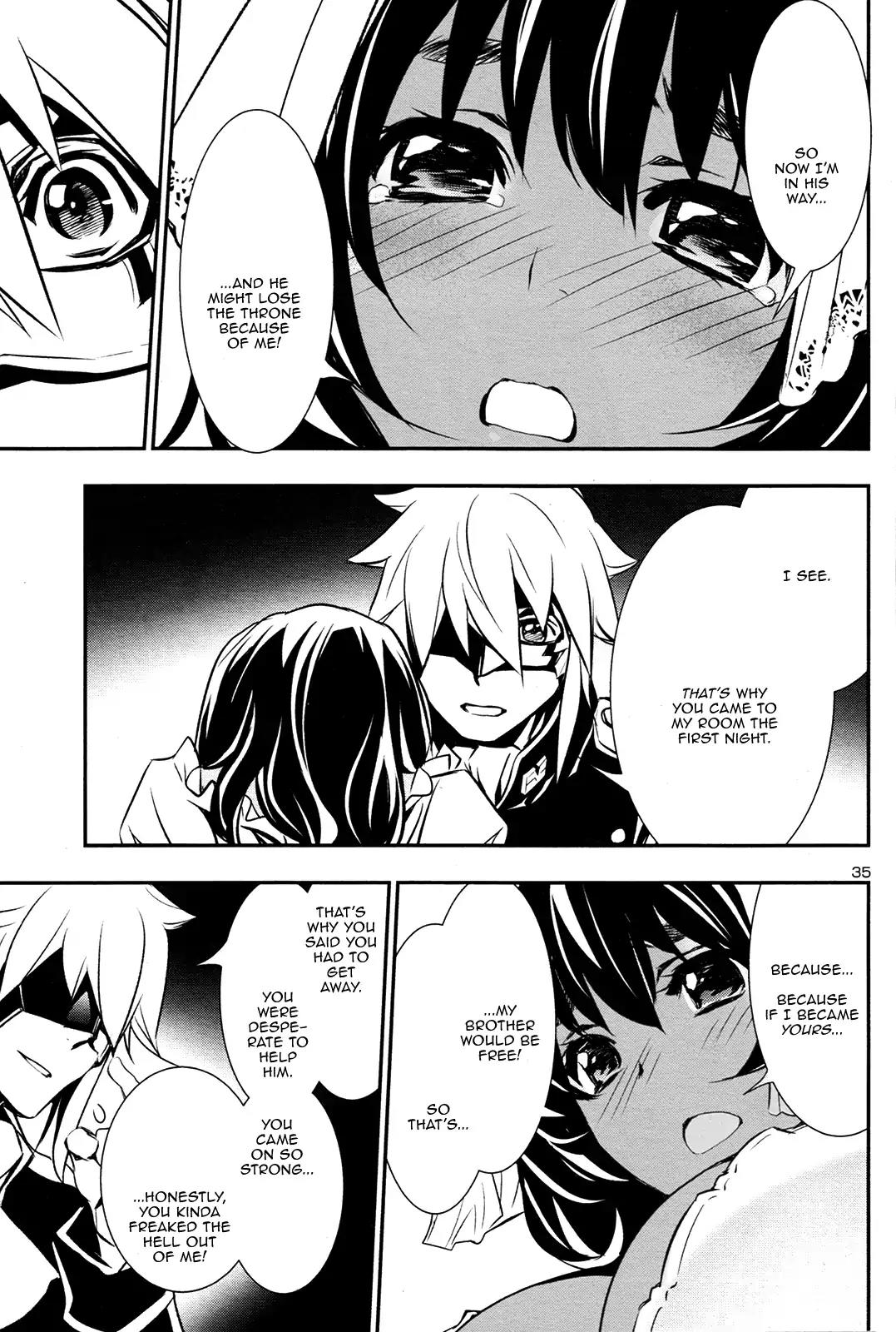 Shinju no Nectar Chapter 10 page 34 - Chapter 10: Whispers From The Jade Halls