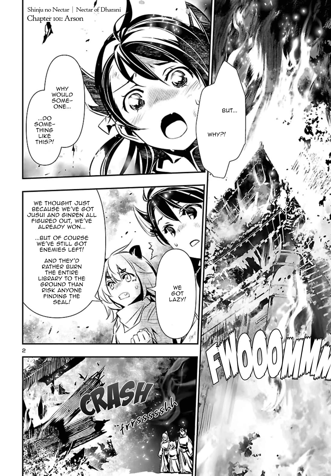 Shinju no Nectar Chapter 101 page 2 - Chapter 101: Arson