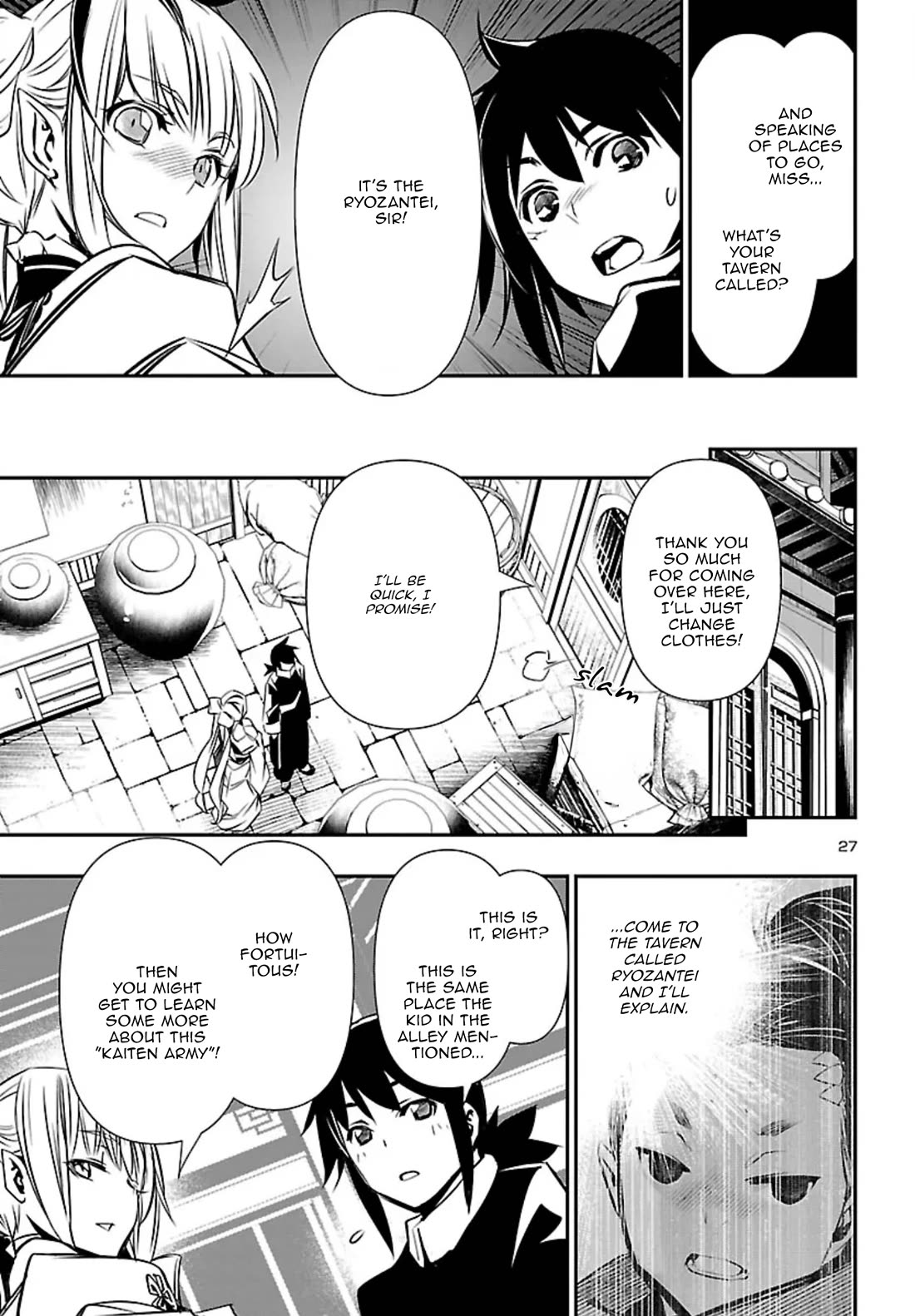 Shinju no Nectar Chapter 101 page 27 - Chapter 101: Arson