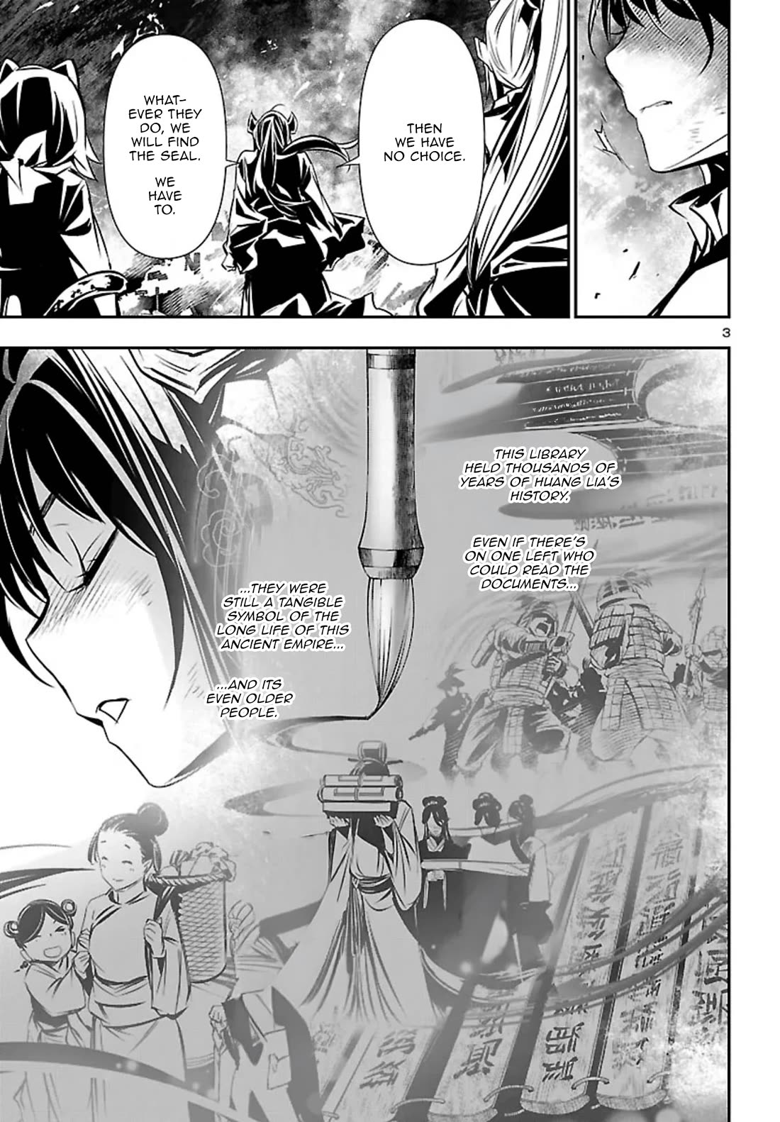 Shinju no Nectar Chapter 101 page 3 - Chapter 101: Arson