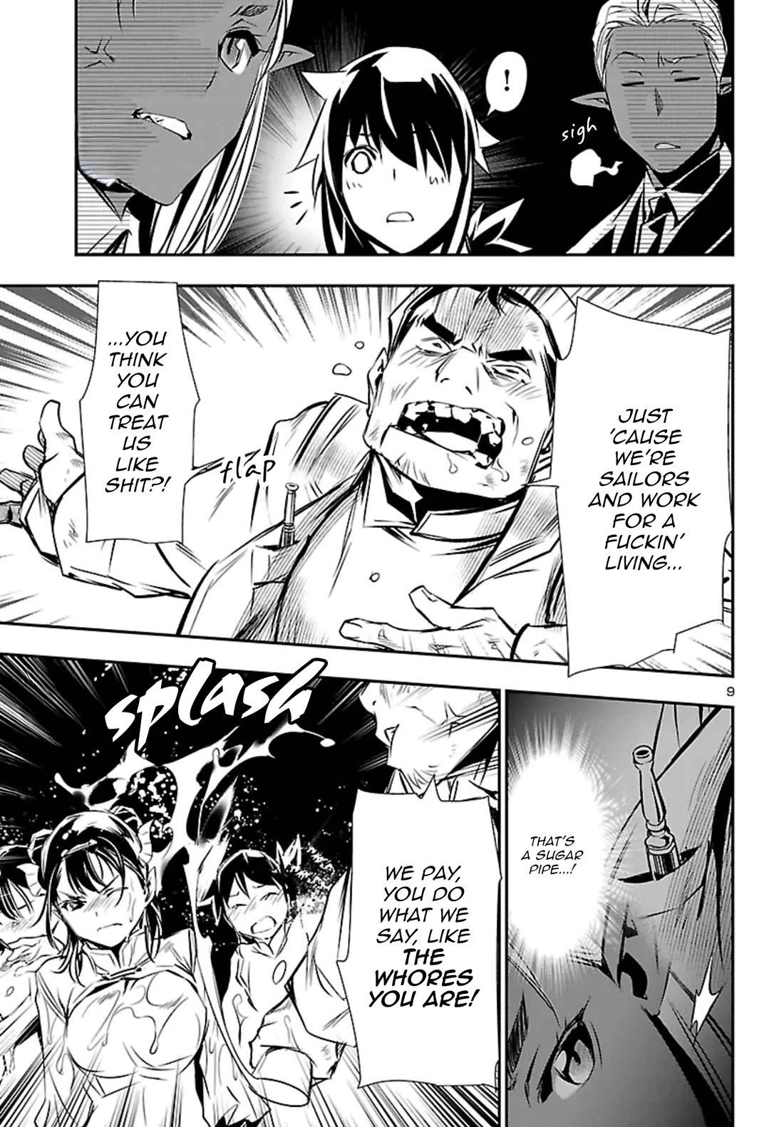 Shinju no Nectar Chapter 101 page 9 - Chapter 101: Arson