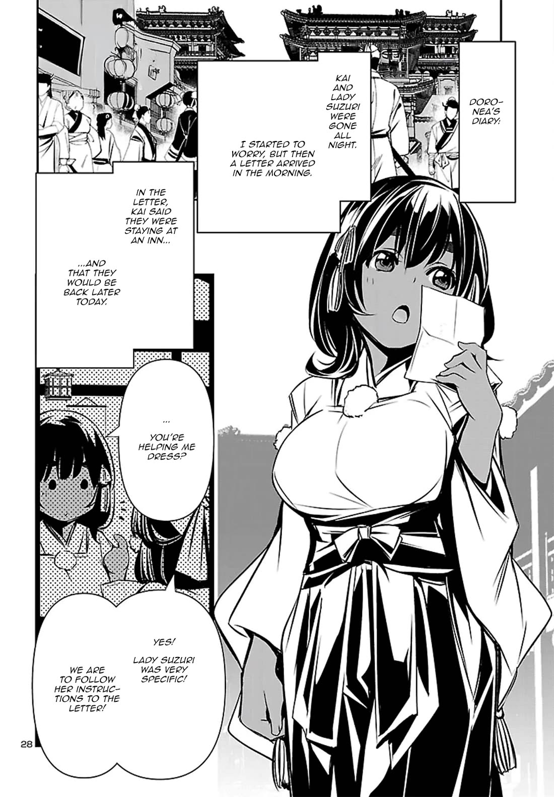 Shinju no Nectar Chapter 103 page 28 - Chapter 103: The Best Path Forward