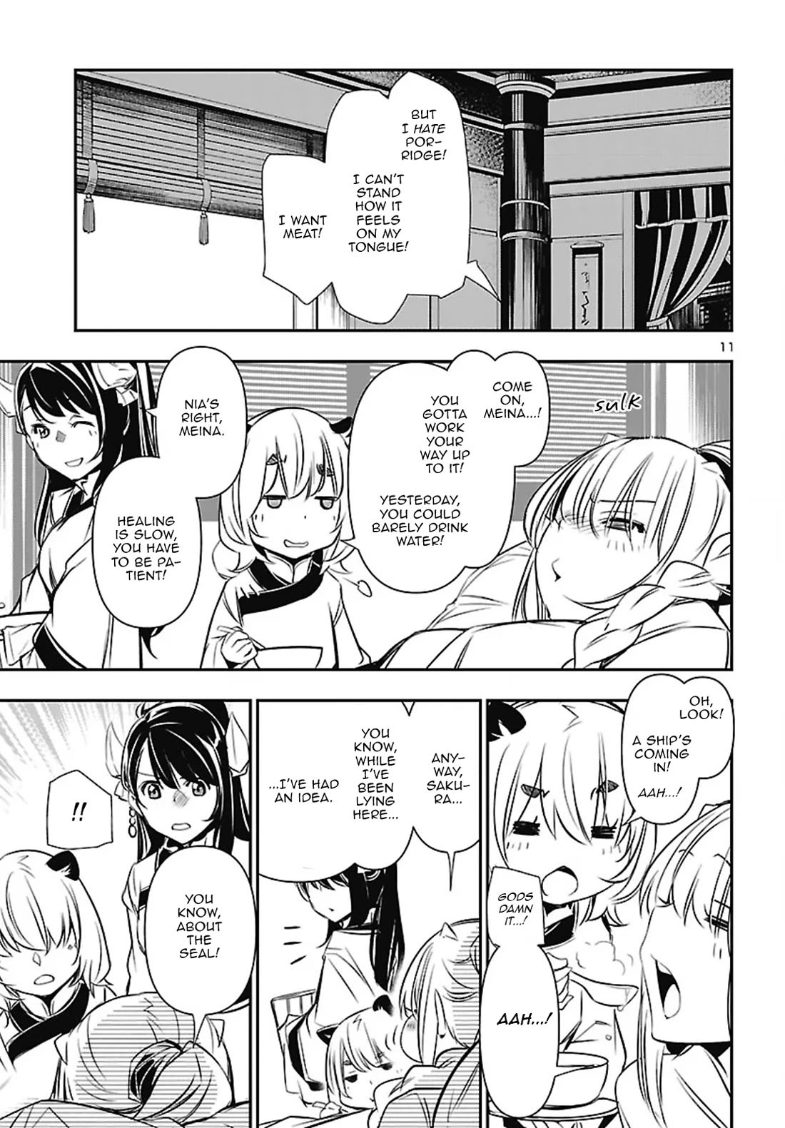 Shinju no Nectar Chapter 106 page 11 - Chapter 106: To Peace
