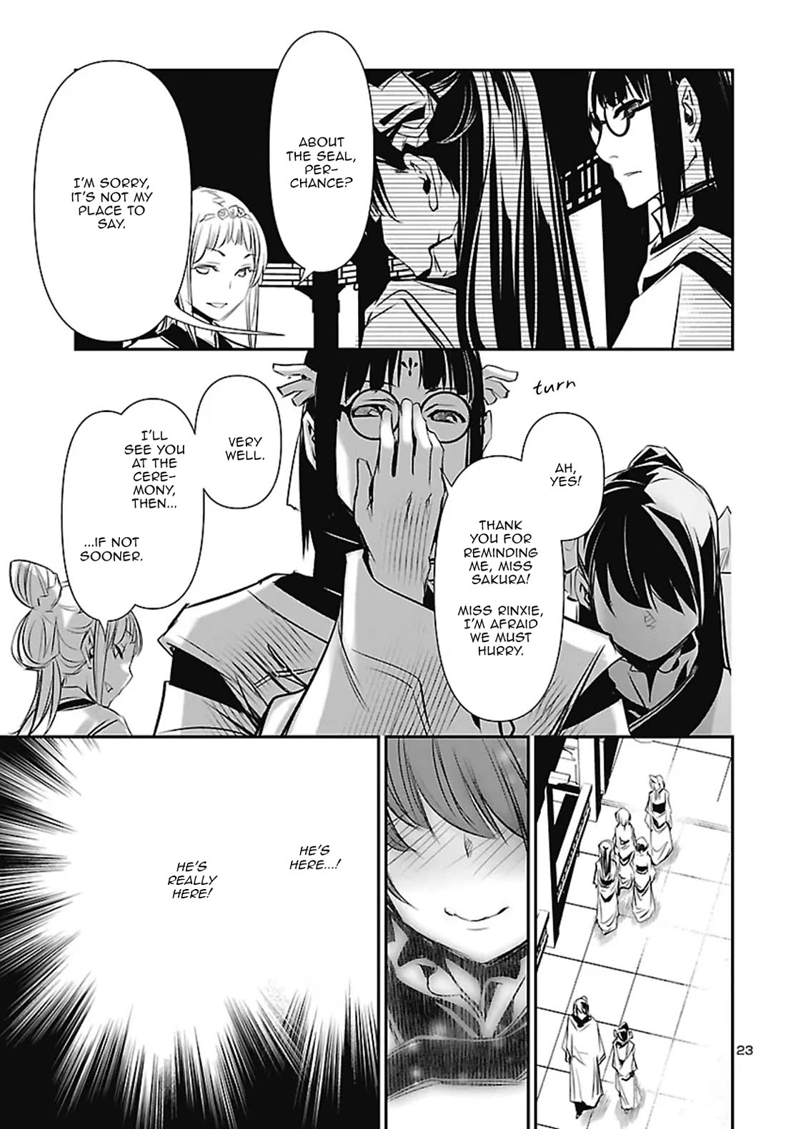 Shinju no Nectar Chapter 106 page 23 - Chapter 106: To Peace