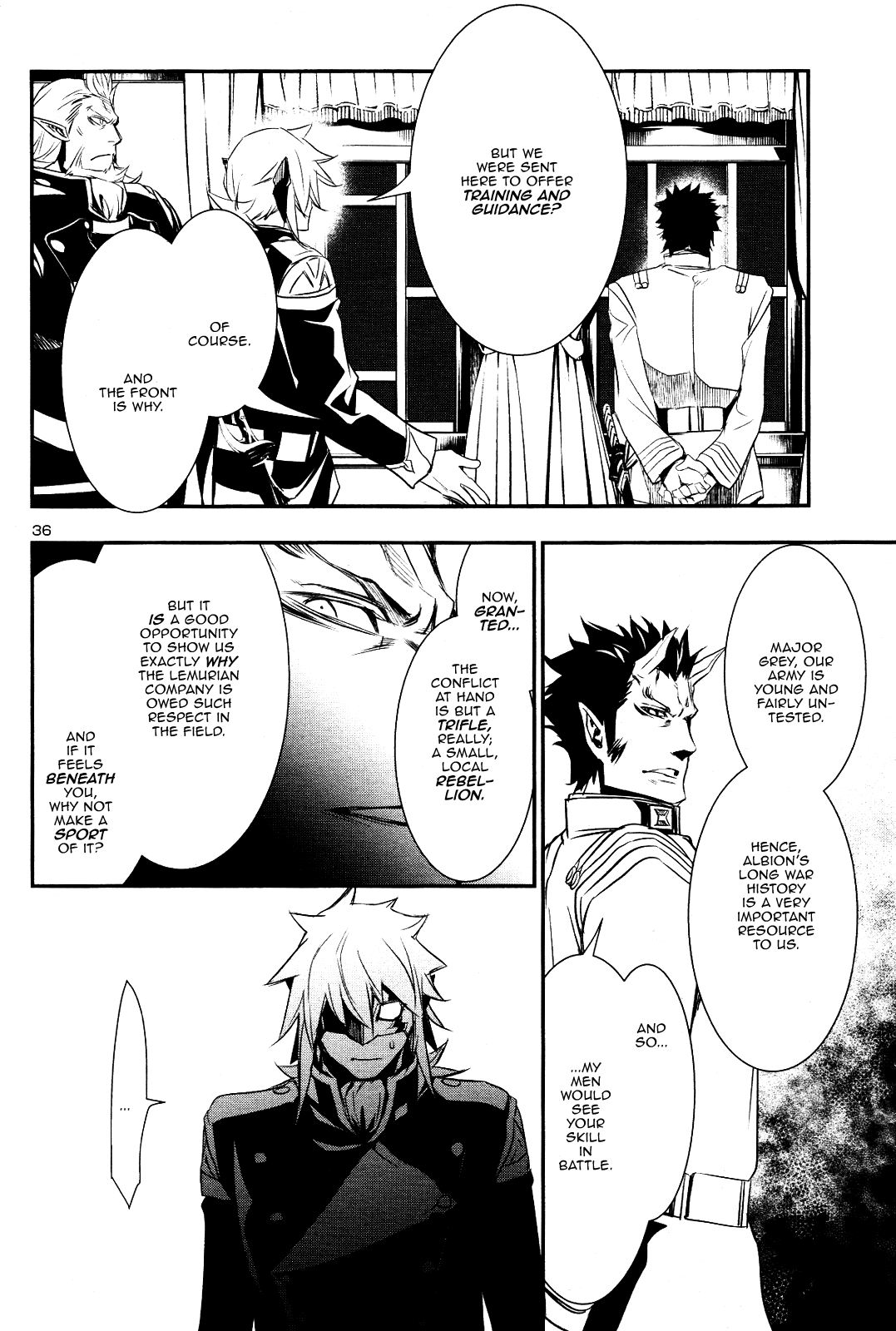Shinju no Nectar Chapter 22 page 35 - Chapter 22: Yashimano