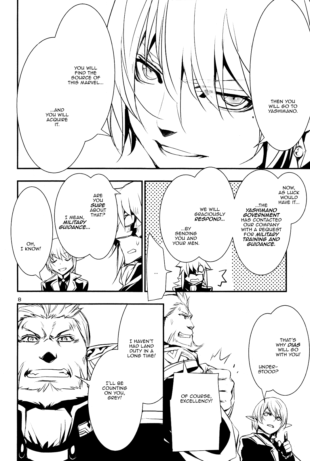 Shinju no Nectar Chapter 22 page 7 - Chapter 22: Yashimano