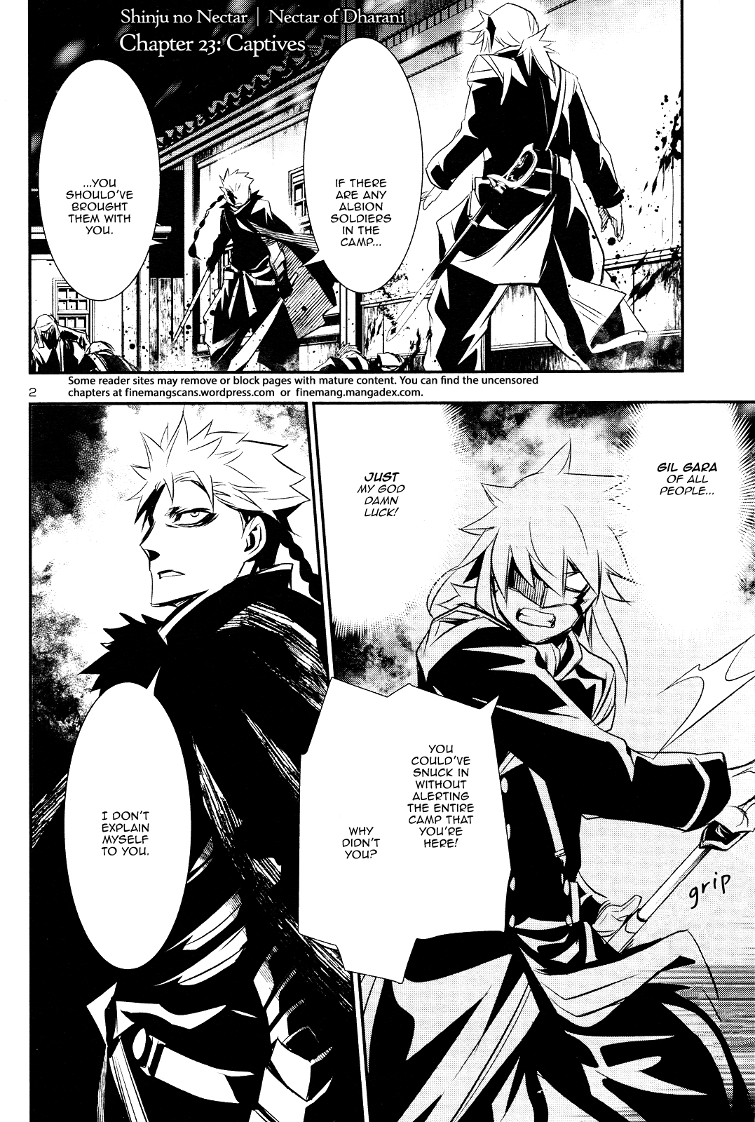 Shinju no Nectar Chapter 23 page 1 - Chapter 23: Captives