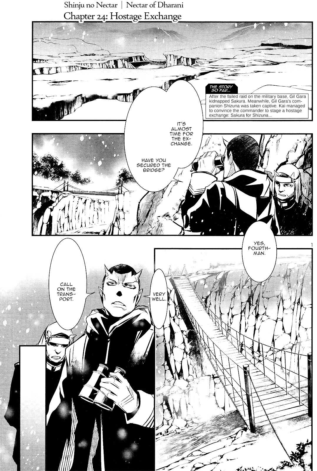 Shinju no Nectar Chapter 24 page 1 - Chapter 24: Hostage Exchange