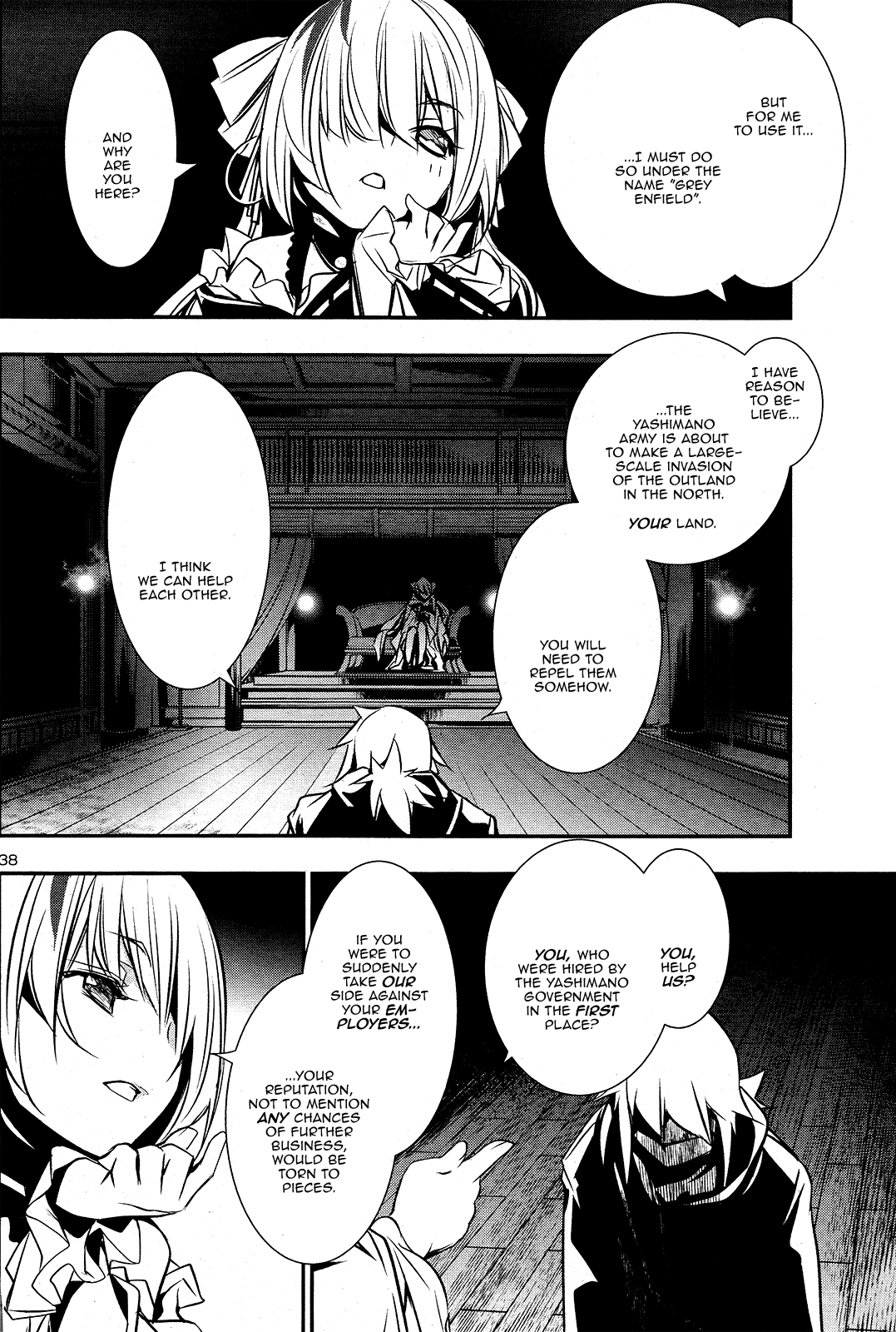 Shinju no Nectar Chapter 24 page 38 - Chapter 24: Hostage Exchange