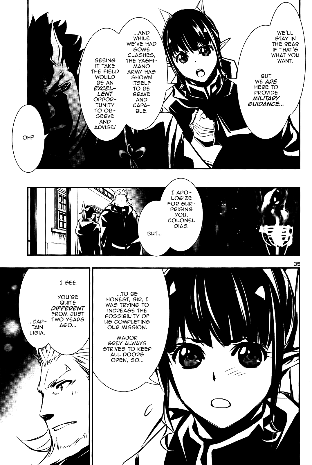 Shinju no Nectar Chapter 25 page 34 - Chapter 25: High Mother of the Hasas