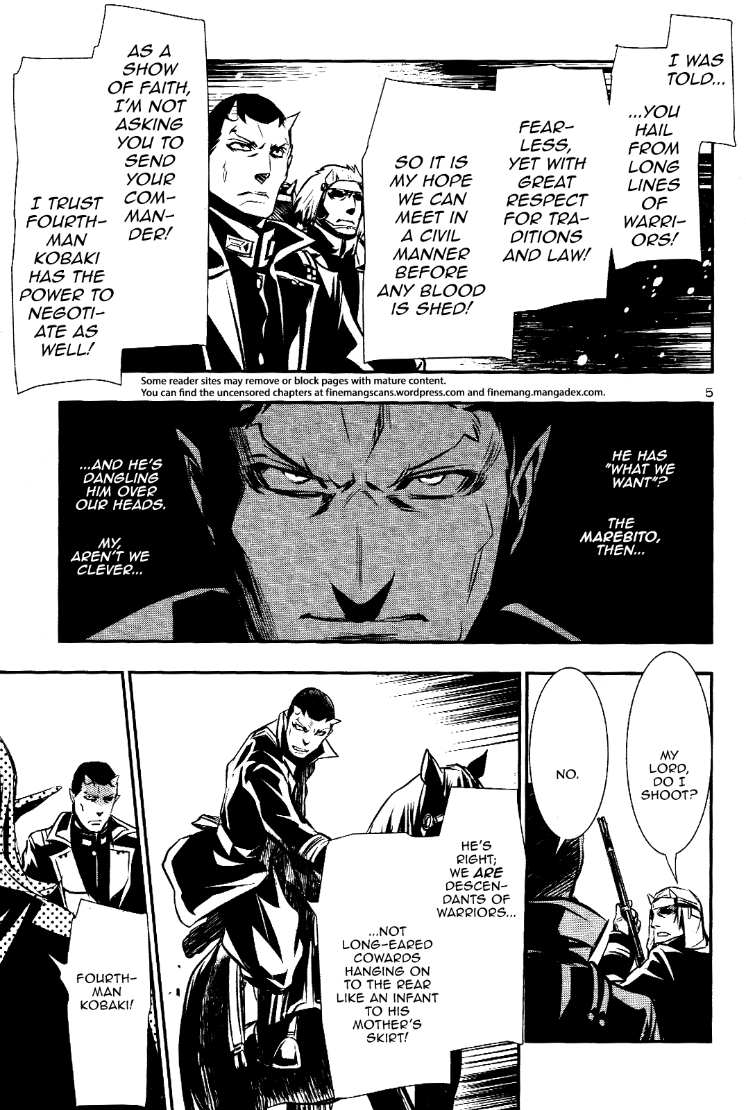 Shinju no Nectar Chapter 26 page 4 - Chapter 26: The Killing Sky