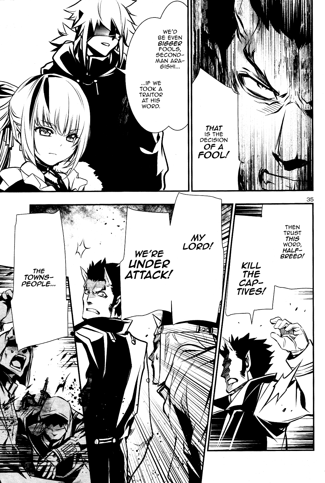 Shinju no Nectar Chapter 27 page 34 - Chapter 27: Hostage Run
