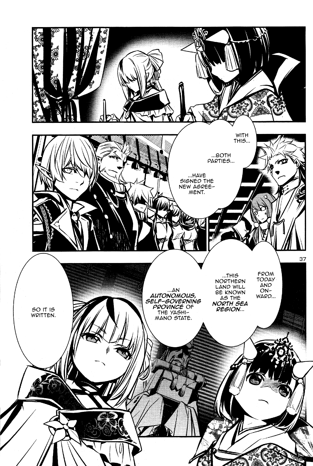 Shinju no Nectar Chapter 29 page 38 - Chapter 29: The Conspiracy